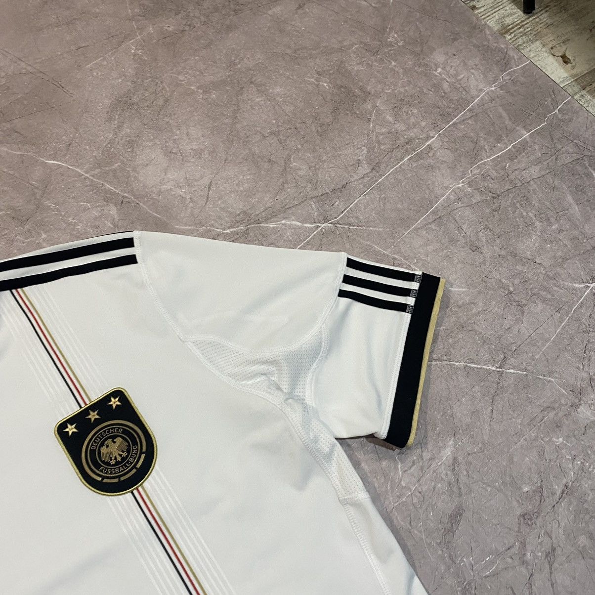 Vintage VINTAGE ADIDAS GERMANY TEE SOCCER JERSEY Size US XL / EU 56 / 4 - 4 Thumbnail