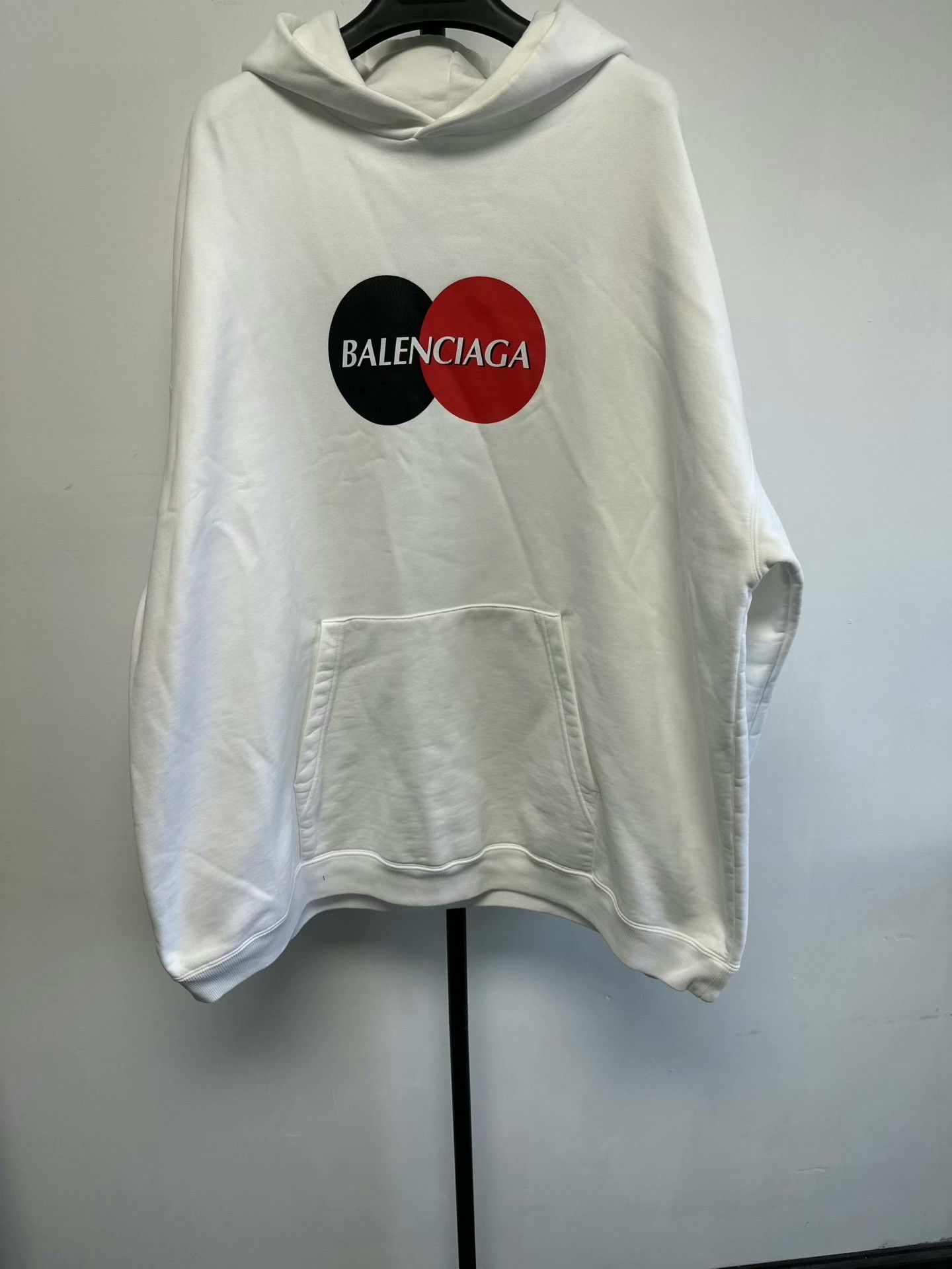 Balenciaga Balenciaga Logo Print Casual Hoodie XS Size XS / US 0-2 / IT 36-38 - 1 Thumbnail