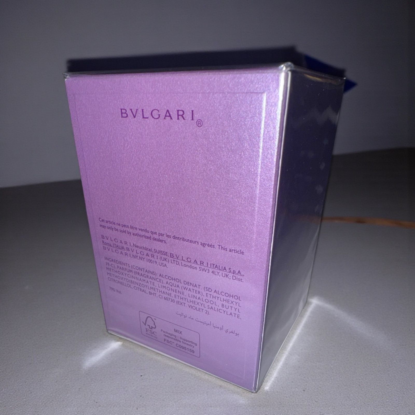 Bvlgari Bvlgari Omnia Amethyste Eau de Toilette - 1.7oz Size ONE SIZE - 2 Thumbnail