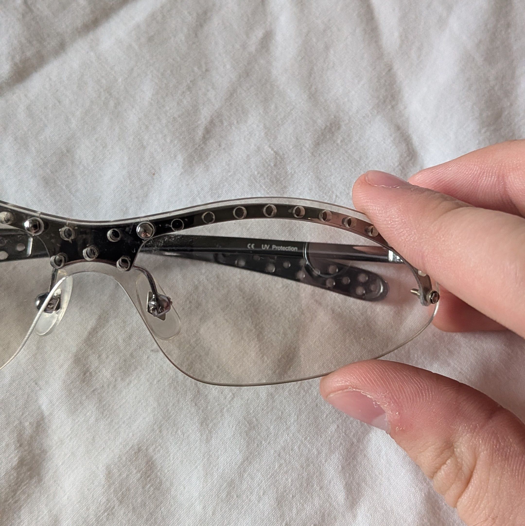 Jean Paul Gaultier 90s Jean Paul Gaultier studded sunglasses Size ONE SIZE - 2 Thumbnail