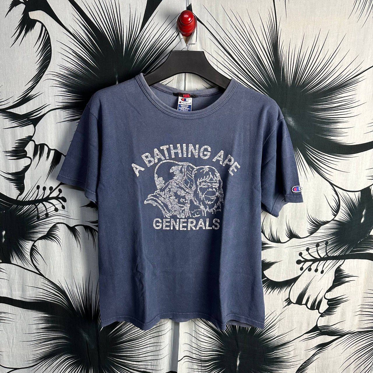 OG Vintage 90s Bape Generals Nigo Era T-Shirt Very Rare