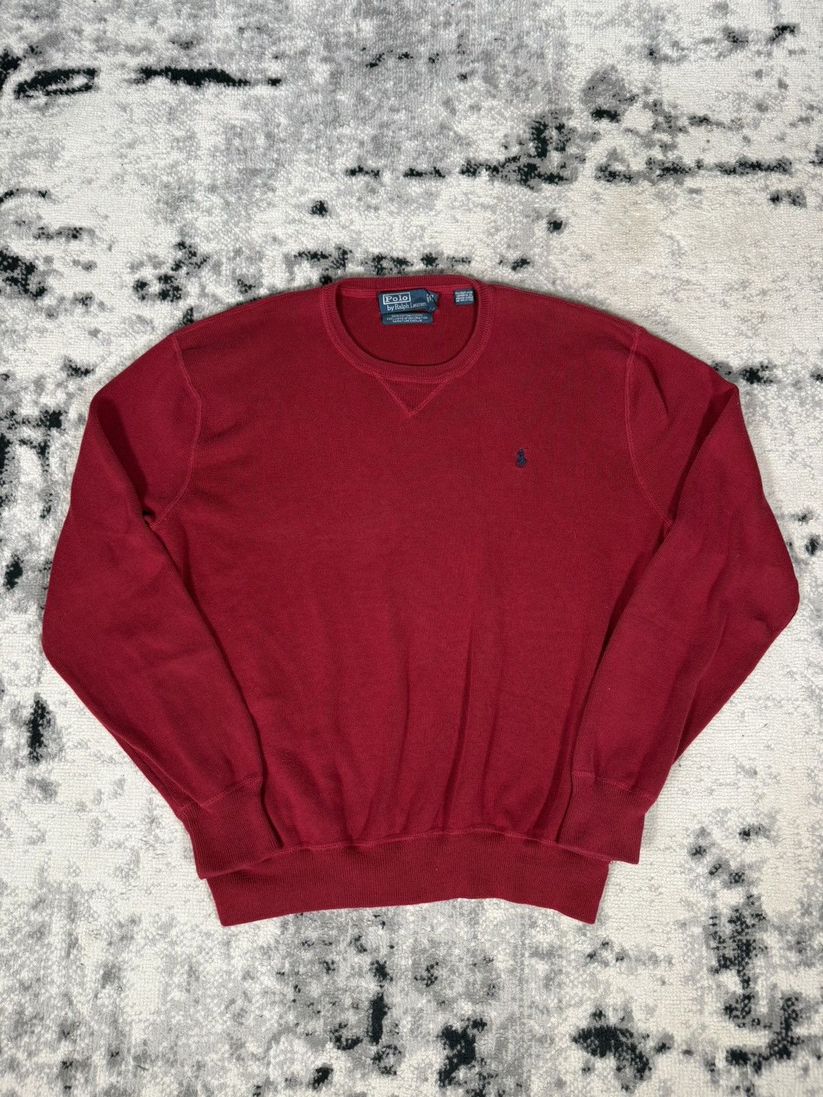 Polo Ralph Lauren Vintage Polo Ralph Lauren Cotton Sweater Size US L / EU 52-54 / 3 - 2 Thumbnail