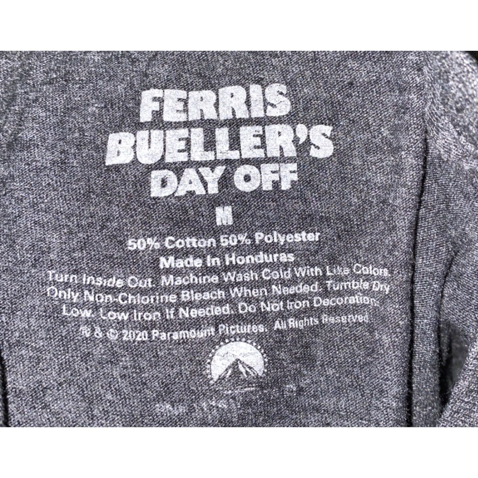 Vintage Ferris Bueller’s Shirt Mens Gray Short Sleeve T-Shirt Size M Say Save Ferris Winter? No. Wait. Size US M / EU 48-50 / 2 - 4 Thumbnail