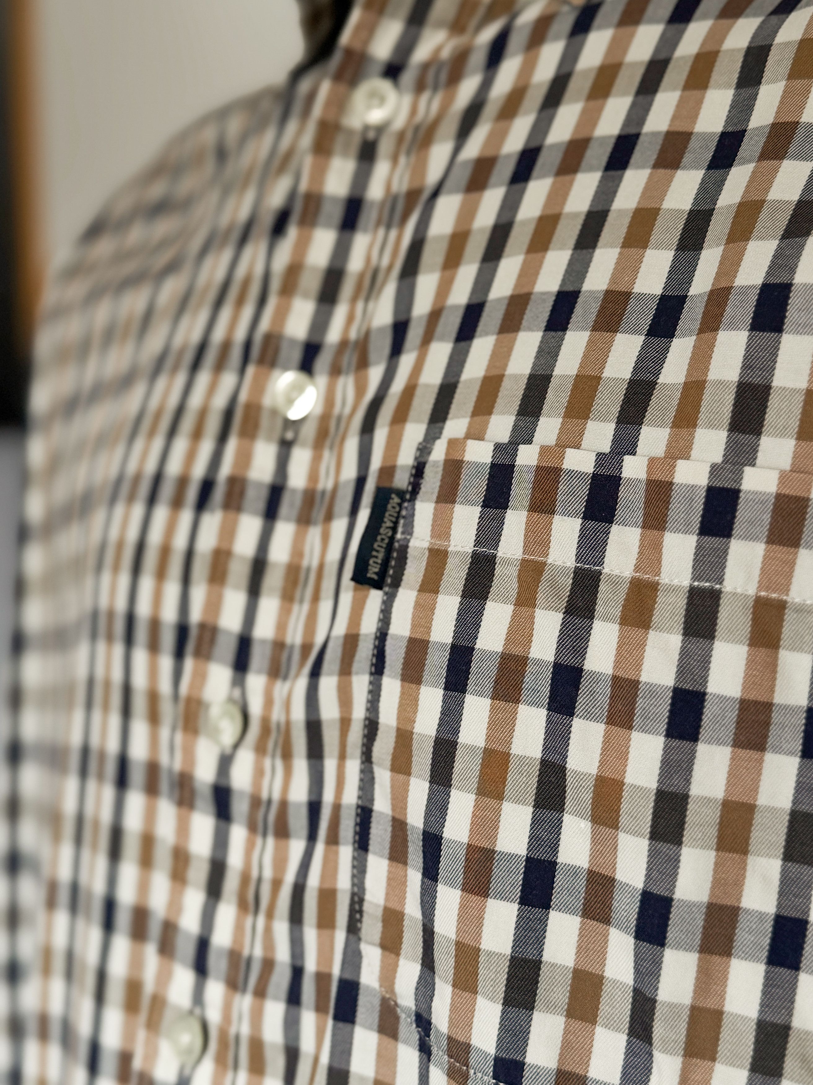 Aquascutum Aquascutum Men’s Short Sleeve Size US L / EU 52-54 / 3 - 4 Thumbnail