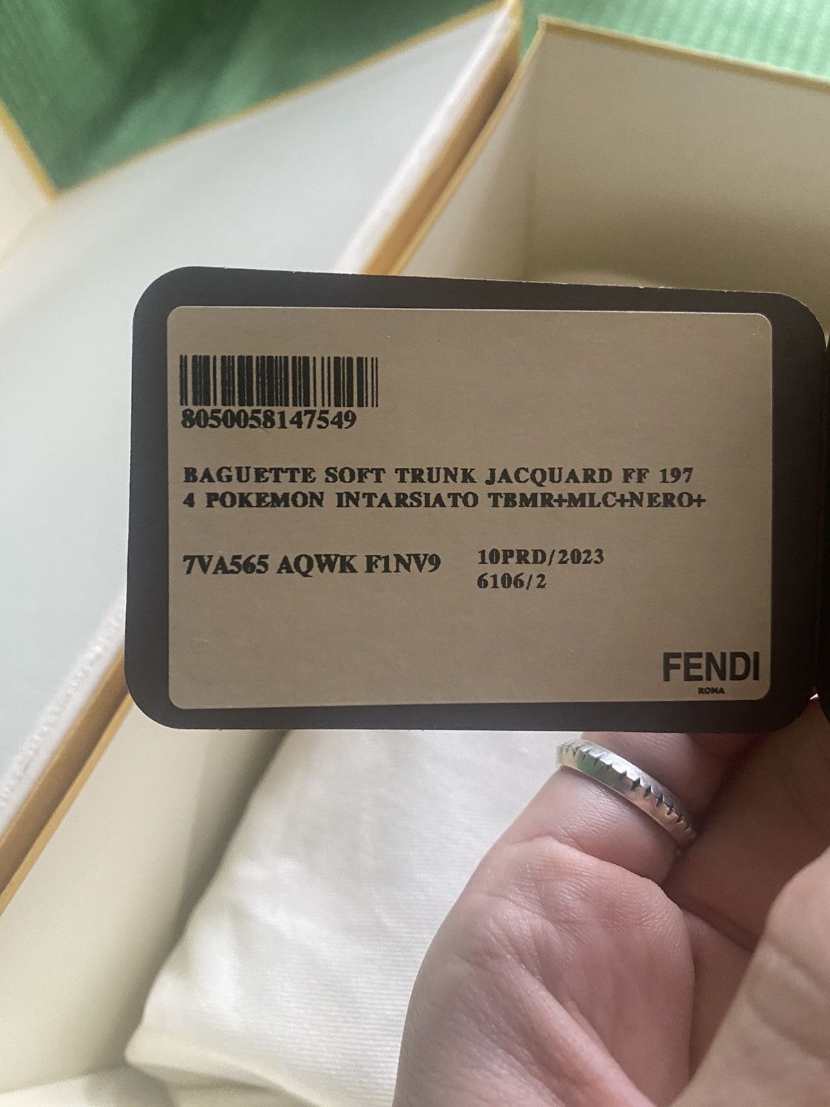 Fendi Pokémon FRGMT Soft Trunk