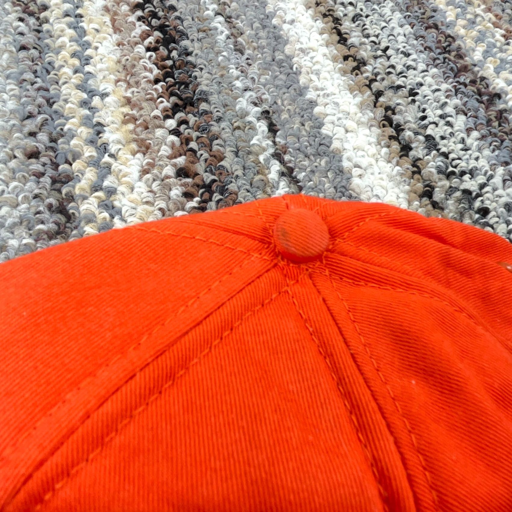 Vintage VINTAGE Trucker Hat Cap Snapback Orange Patch Racing 80s USA Blaze L Men Adjustable Twill Size 44L - 4 Thumbnail
