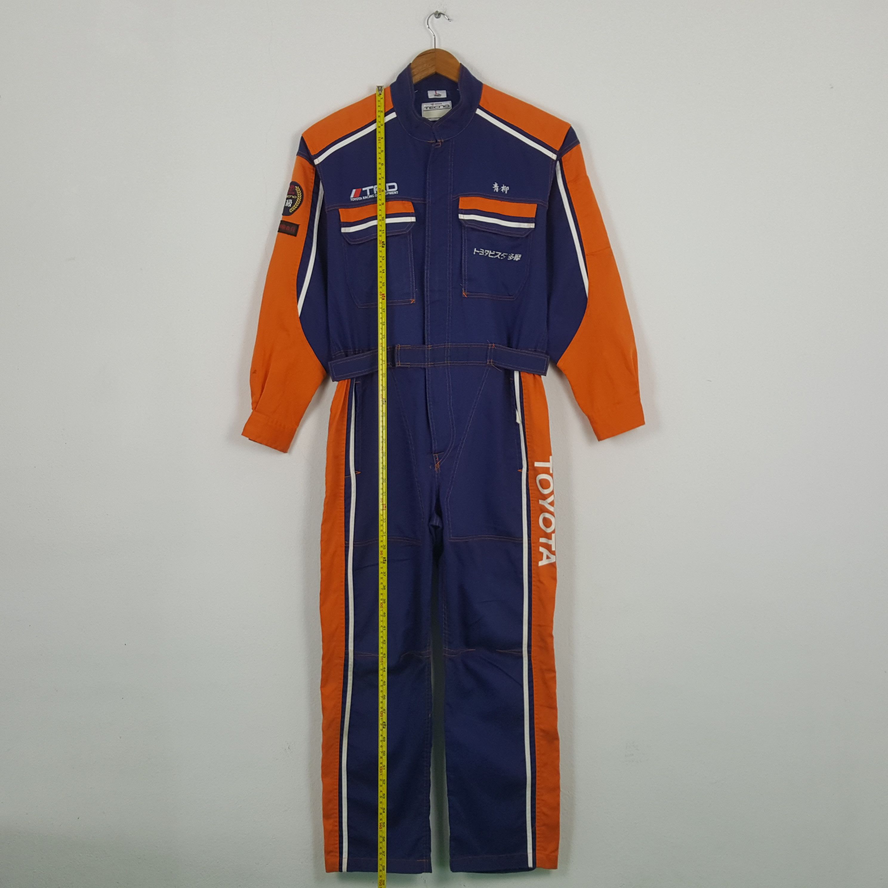 Japanese Brand Vintage Vista Tecno TRD Toyota Racing Coverall RR16 Size US M / EU 48-50 / 2 - 7 Thumbnail