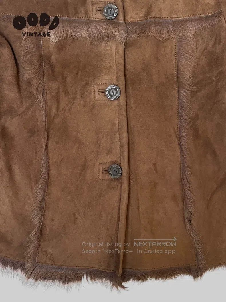 Balmain BALMAIN Grunge-style kidskin fur jacket Size US S / EU 44-46 / 1 - 5 Thumbnail