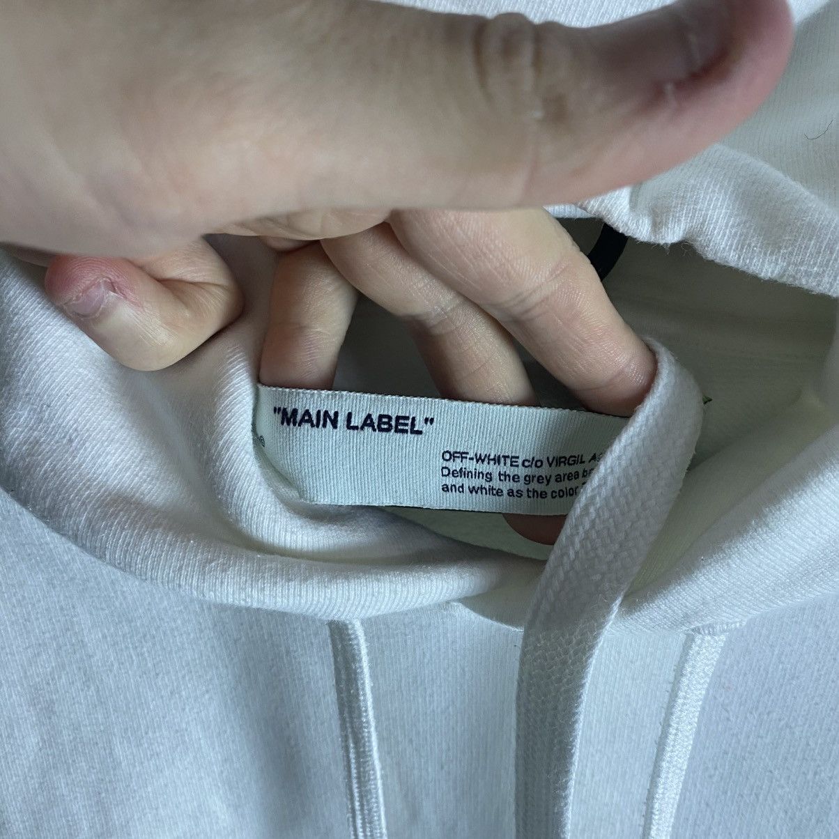 Off-White Off White Hoodie cage back Size US L / EU 52-54 / 3 - 8 Thumbnail