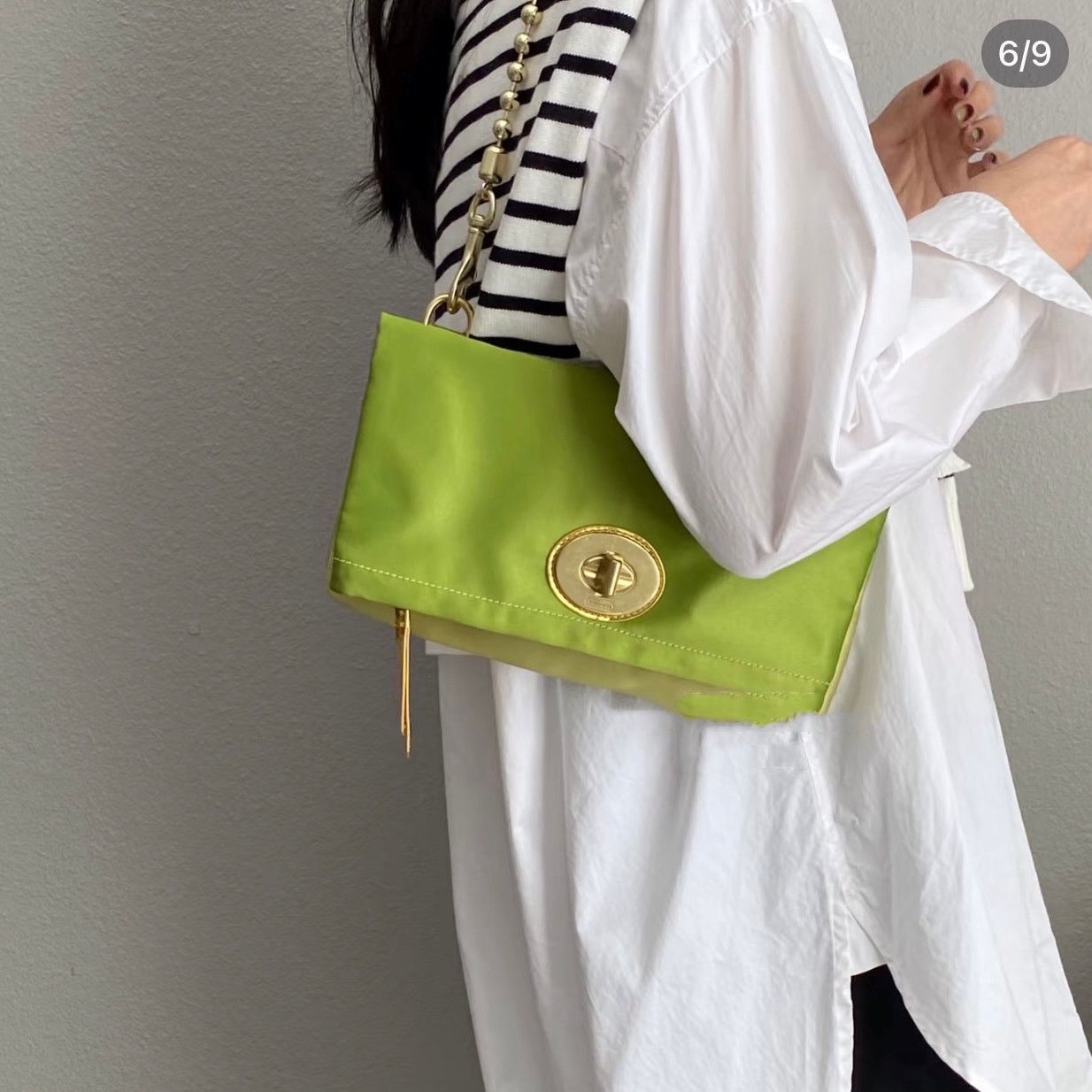 Coach COACH Vintage Amanda Satin Flap Clutch Shoulder Bag Size ONE SIZE - 1 Thumbnail