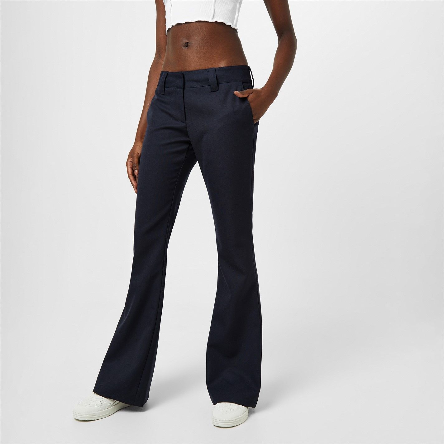 Palm Angels o1g2r1mq0325 Flair Chino Pant in Navy Size 31" - 3 Thumbnail