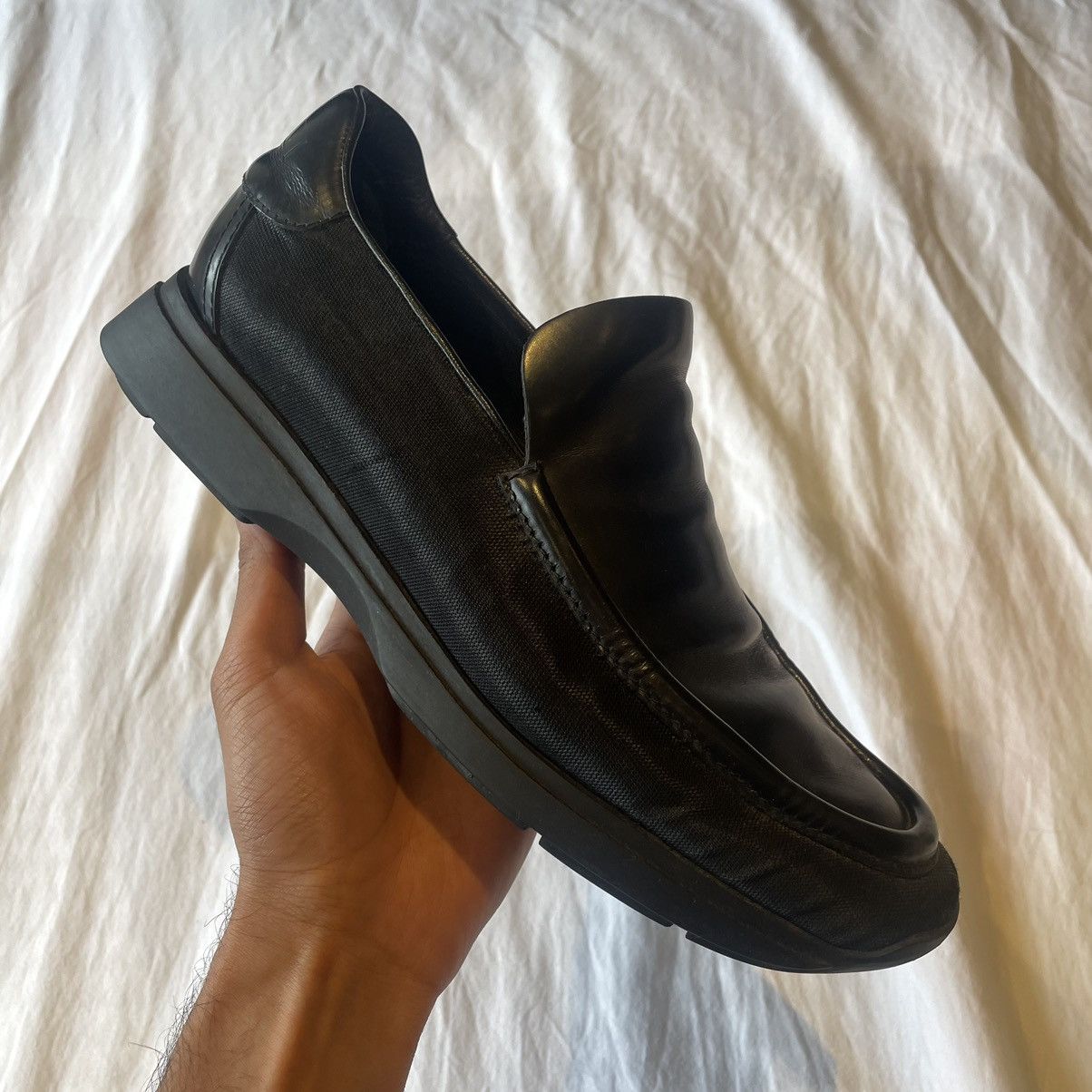 Vintage Gucci Leather Loafers