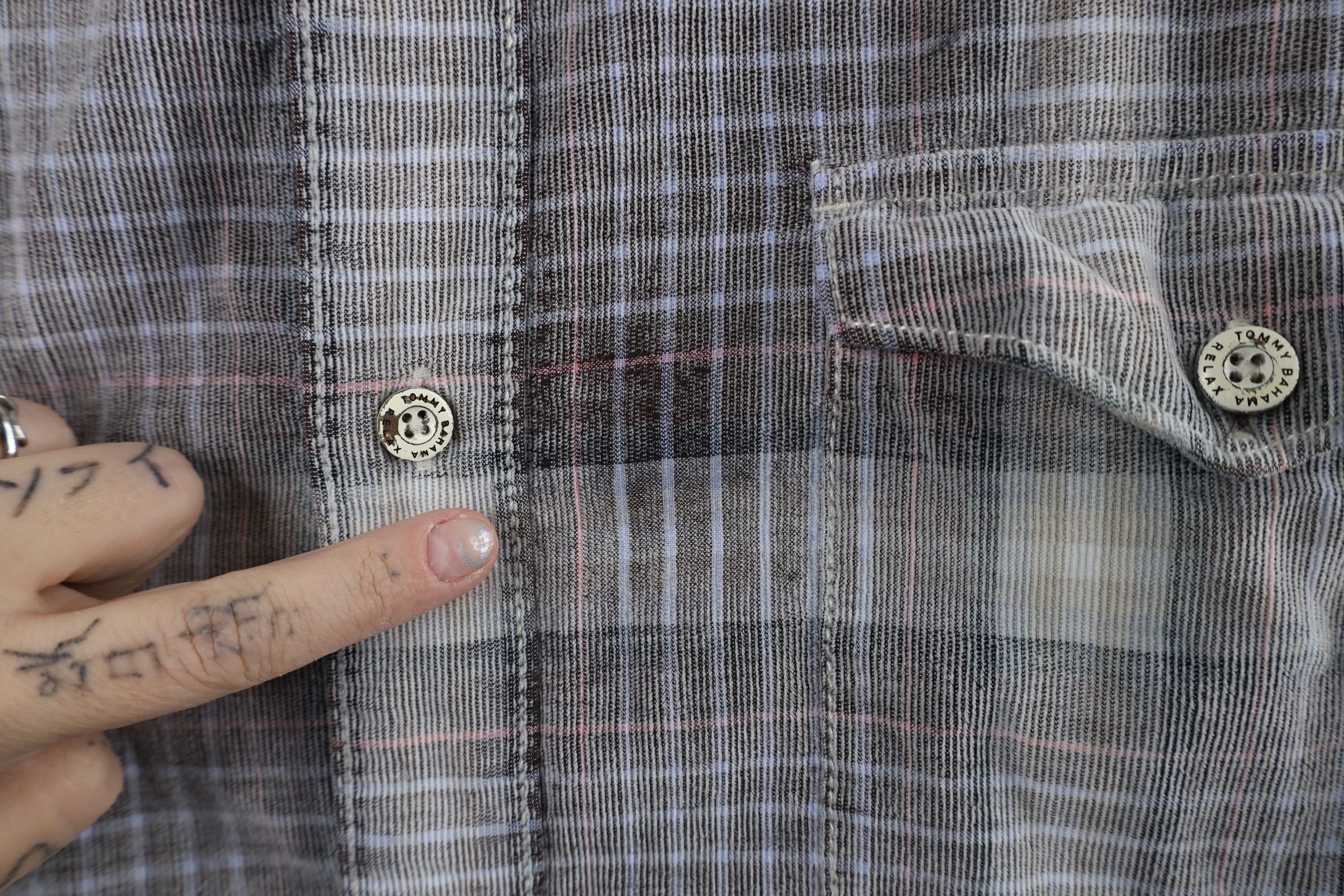 Tommy Bahama × Vintage Tommy Bahama Corduroy Collared Button Shirt Plaid Cotton Size US XXL / EU 58 / 5 - 4 Thumbnail