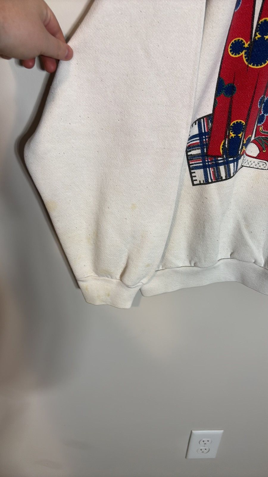 Disney × Vintage Vintage Disney Mickey Mouse Crewneck Size US XL / EU 56 / 4 - 2 Thumbnail