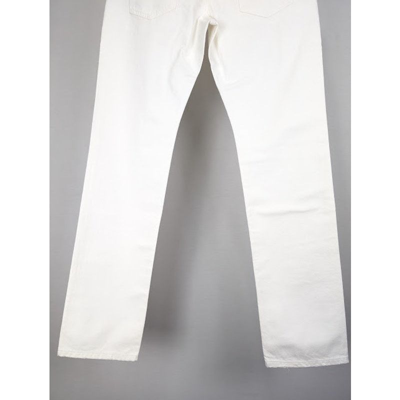 Saint Laurent Paris o1rshd1 Jeans in White Size US 34 / EU 50 - 13 Thumbnail