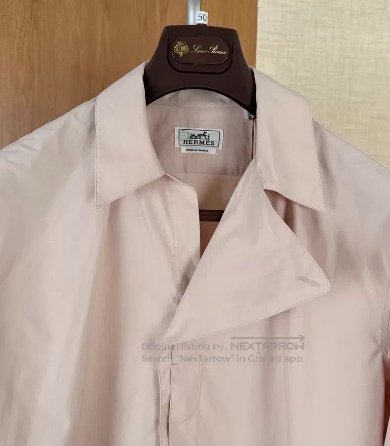 Hermes Hermes size 40 Men's exclusive shirt for spring and summer Size US XXS / EU 40 - 3 Thumbnail