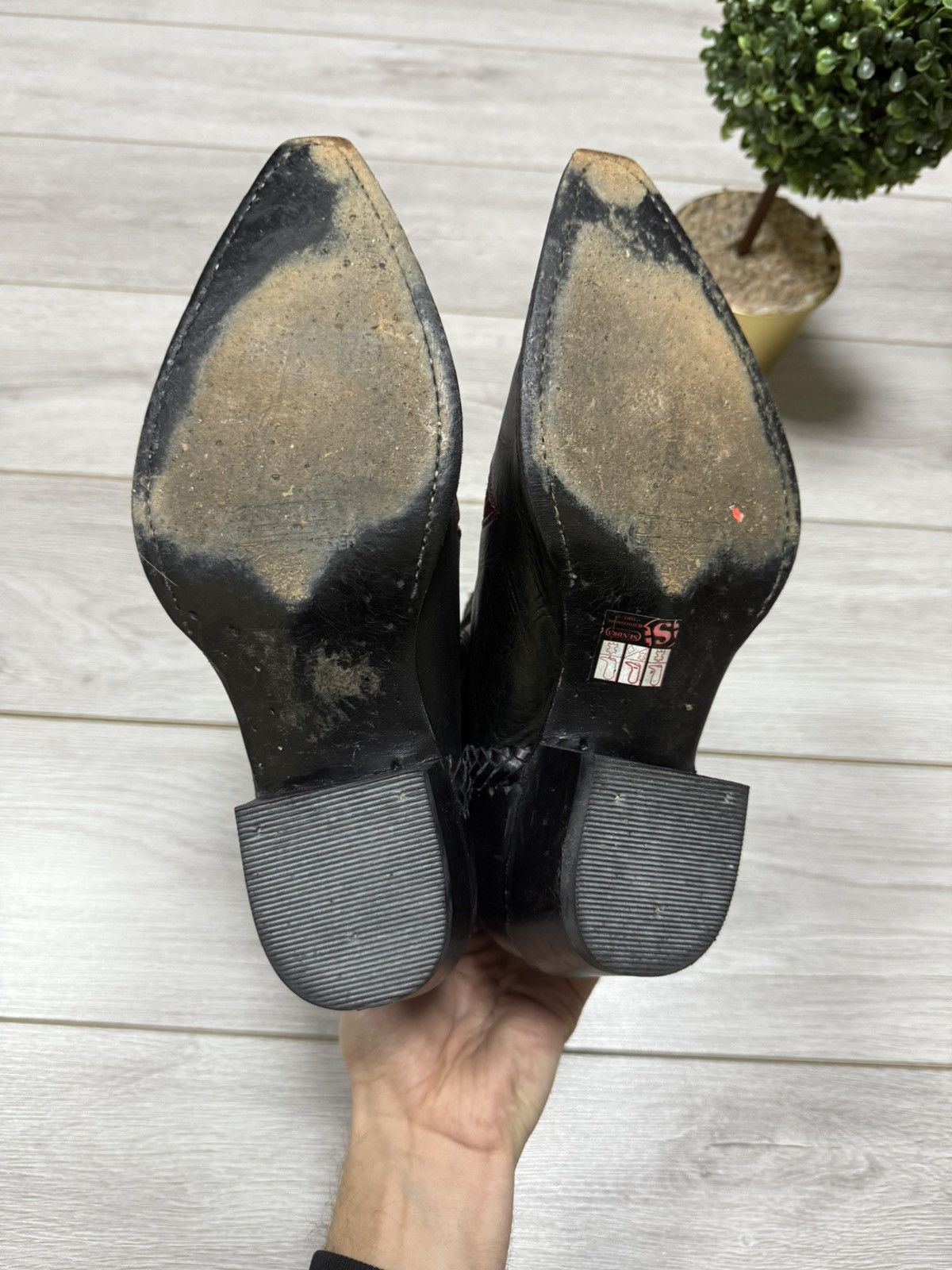 Sendra Sendra vintage leather patterns western rodeo cowboy floral Size US 8.5 / EU 41-42 - 6 Thumbnail