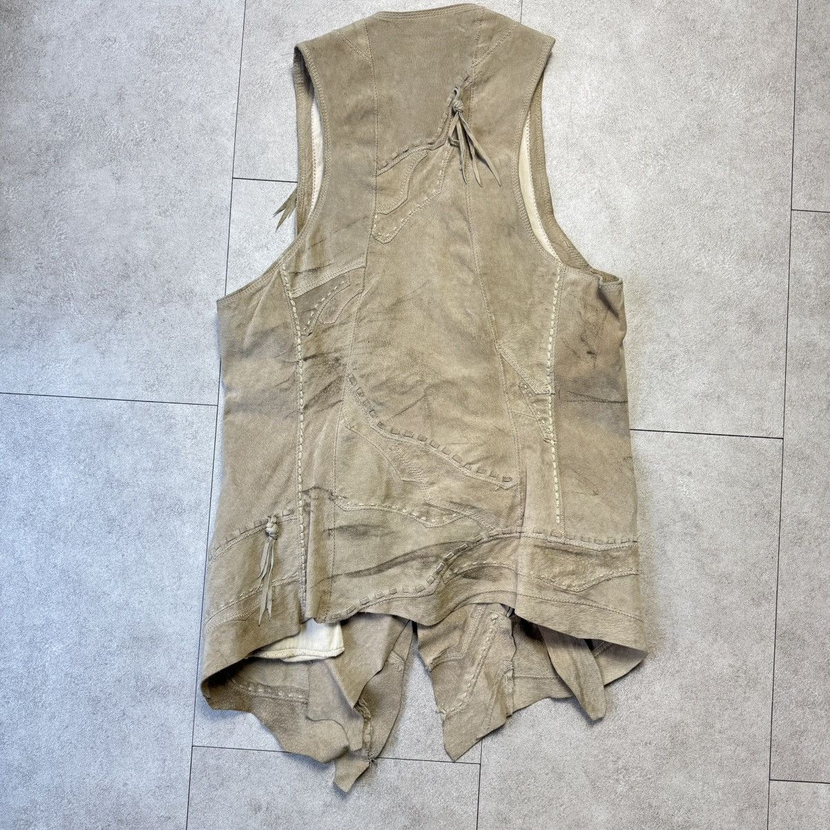 14th Addiction × If Six Was Nine × KMRii G.O.A Patchwork vest leather y2k style Size US S / EU 44-46 / 1 - 2 Thumbnail