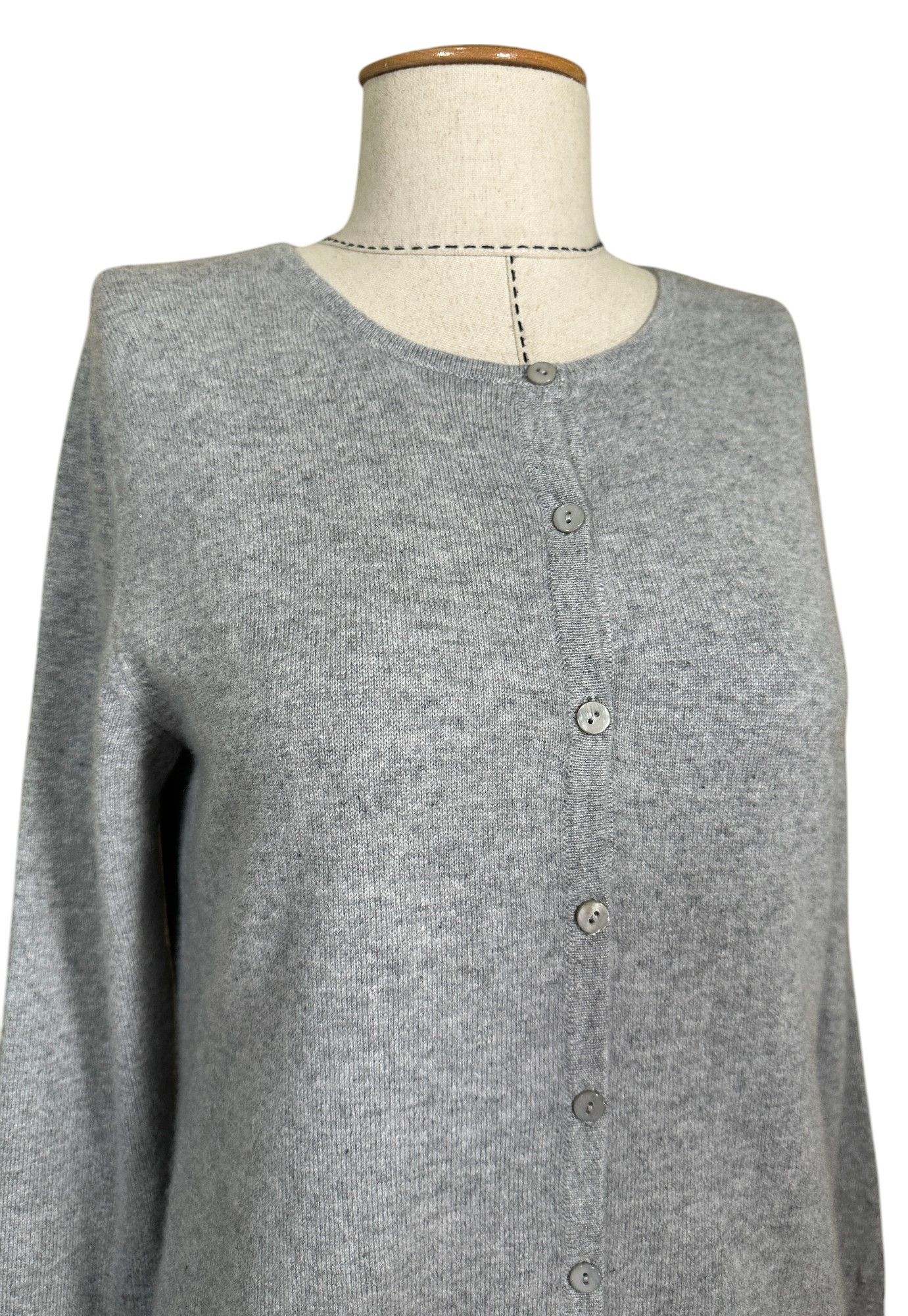 Other Grey cashmere cardigan Size M / US 6-8 / IT 42-44 - 2 Thumbnail