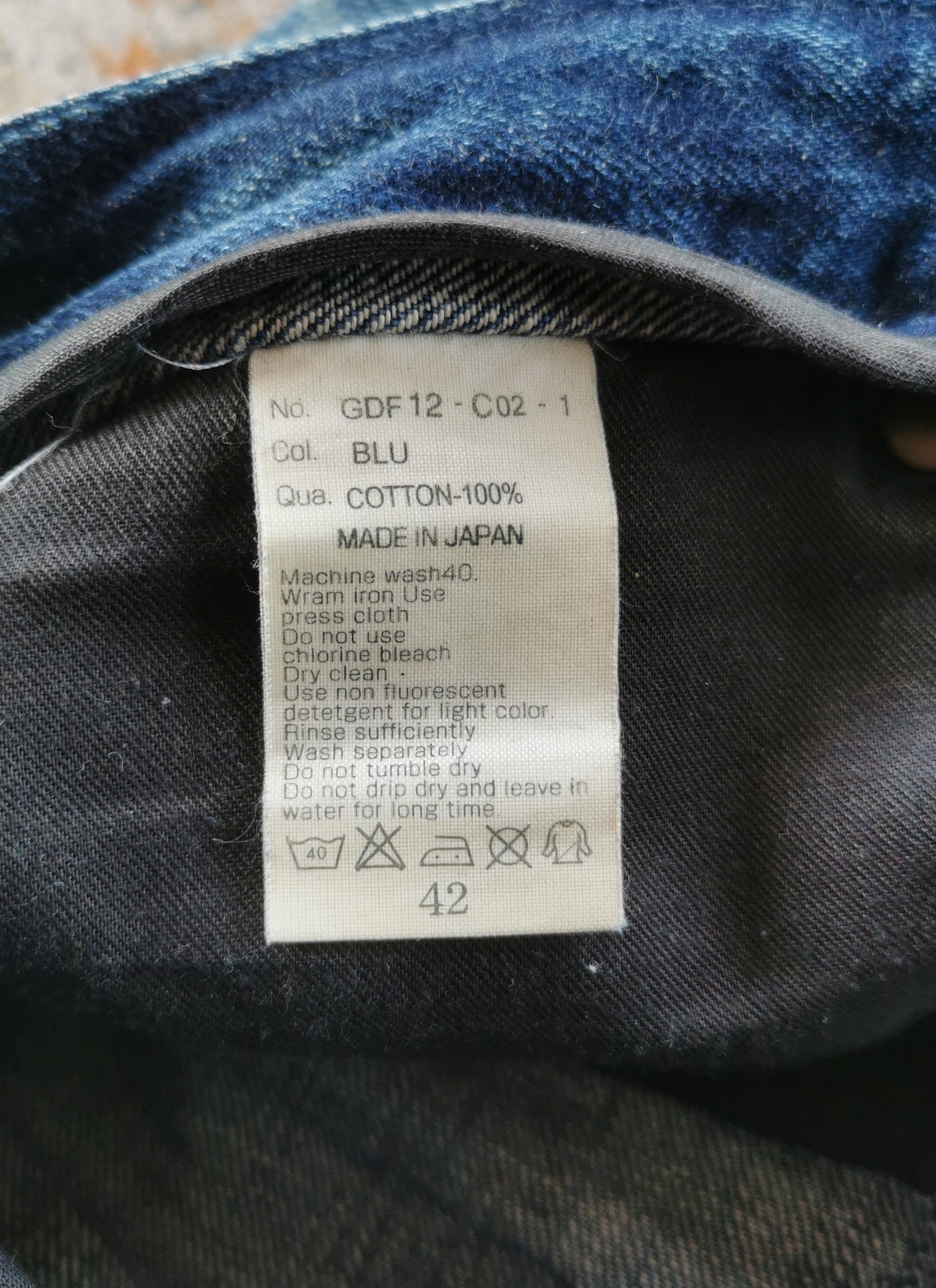 GOSTAR DE FUGA GOSTAR DE FUGA Selvedge Distressed Denim Jeans Size 30 Size US 30 / EU 46 - 8 Thumbnail
