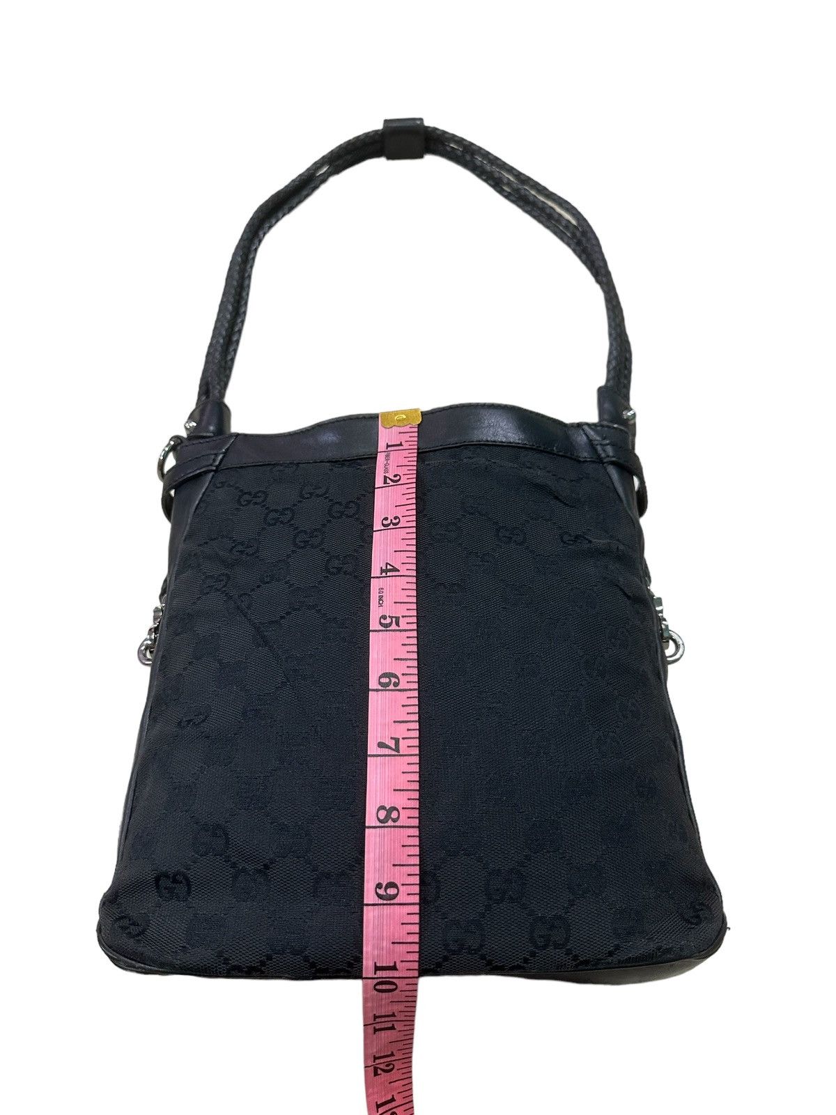 Gucci × Vintage AUTHENTIC VINTAGE GUCCI GG BRAIDED STRAP SHOULDER BAG Size ONE SIZE - 17 Thumbnail