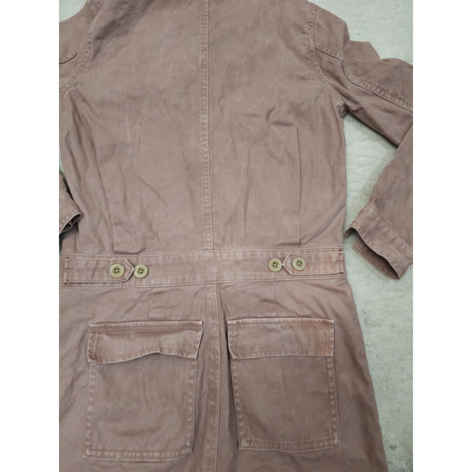Madewell Madewell Jumpsuit Signature Dried Rosebud Workwear XXS Size 25" / US 0 / IT 36 - 11 Thumbnail