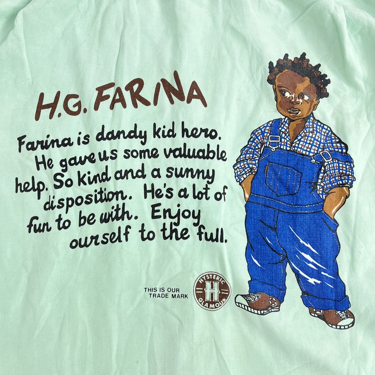 Hysteric Glamour 1980s Vintage Hysteric Glamour Farina Poem Printed Shirt Size US L / EU 52-54 / 3 - 3 Thumbnail