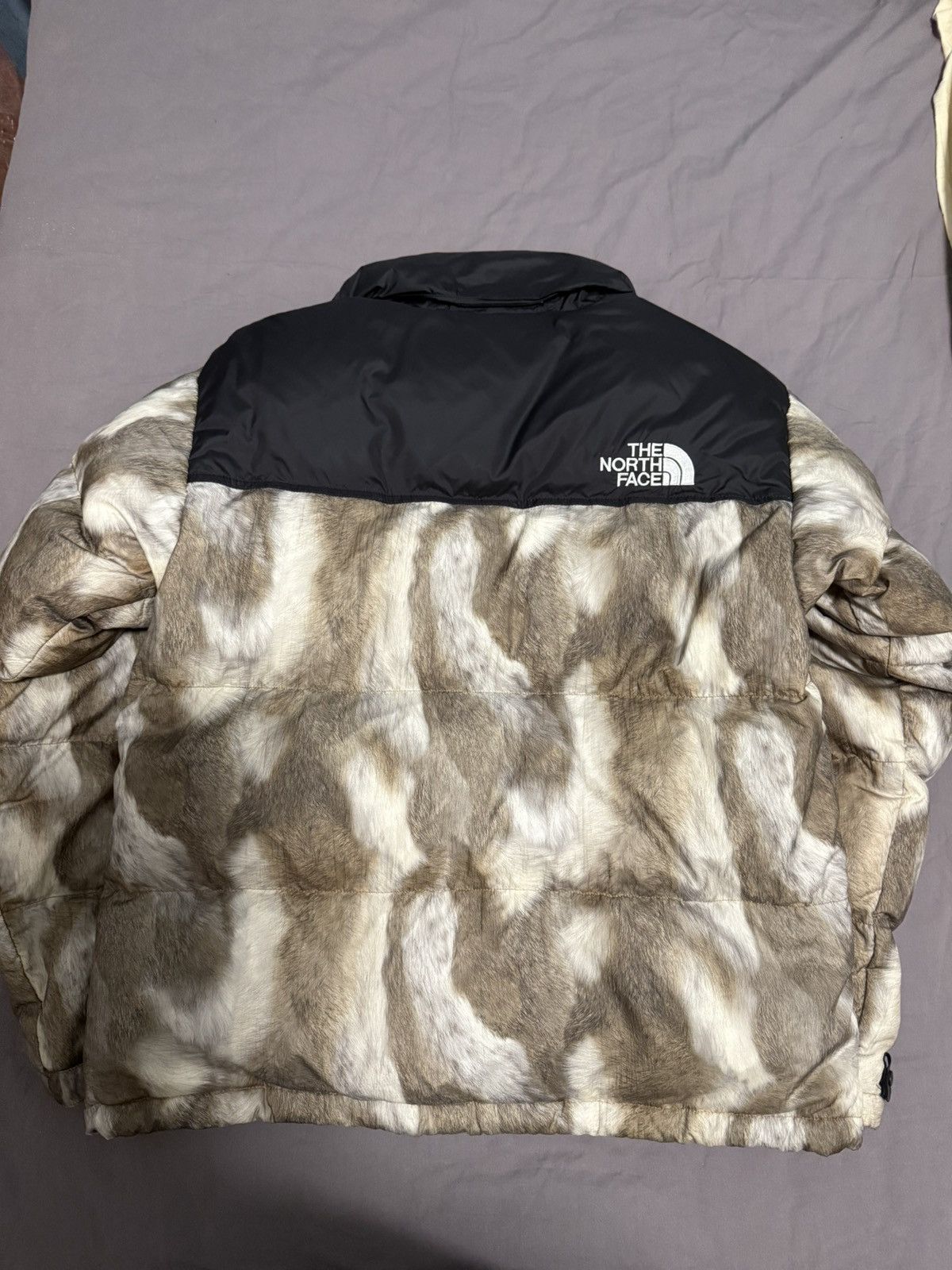 The North Face Supreme tnf North face Fur print nuptse jacket Size US M / EU 48-50 / 2 - 6 Thumbnail