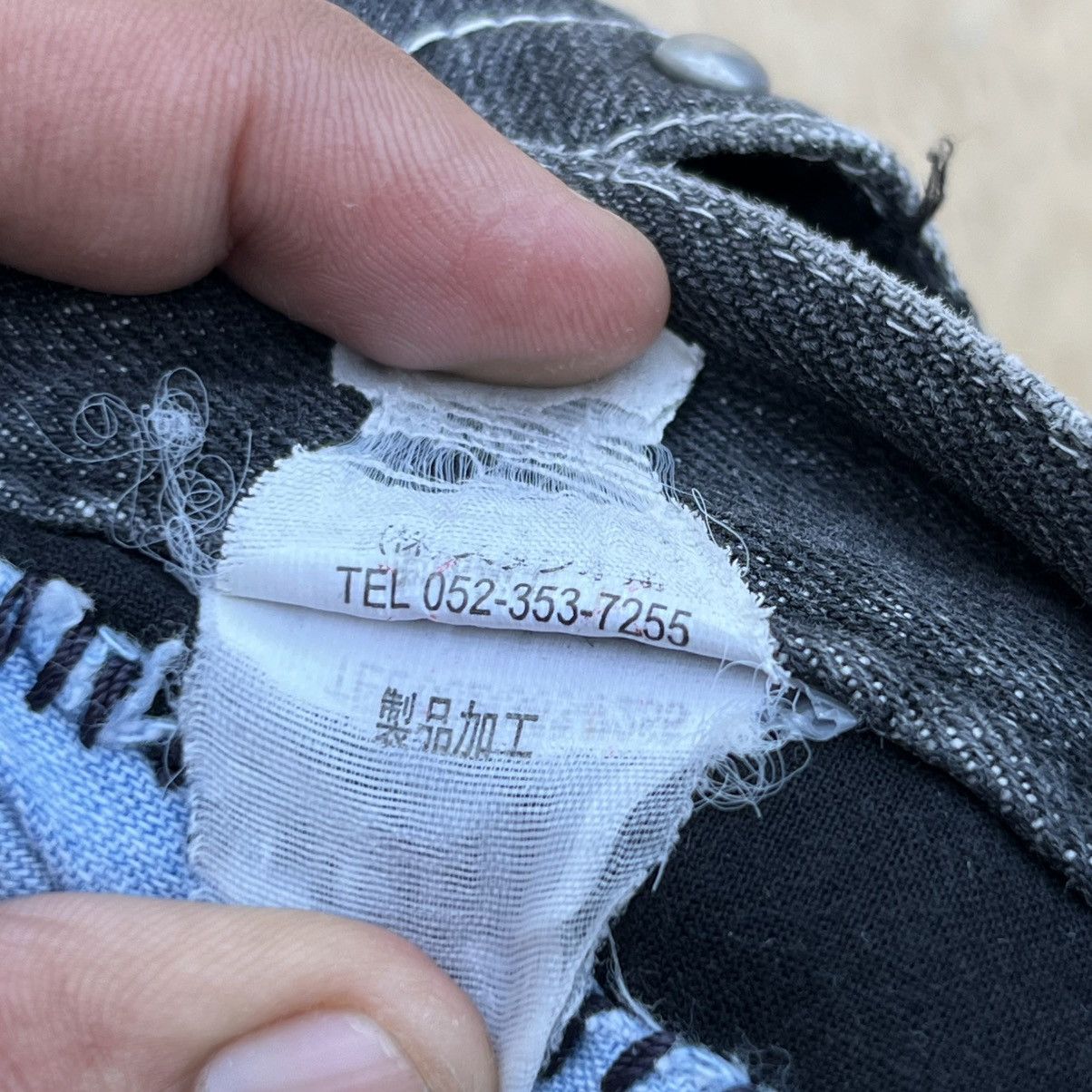 BERNINGS SHO BERNING-SHO BLACK WASHE POEM STUDED BONDAGE PUNK FLARE DENIM Size US 31 - 8 Thumbnail