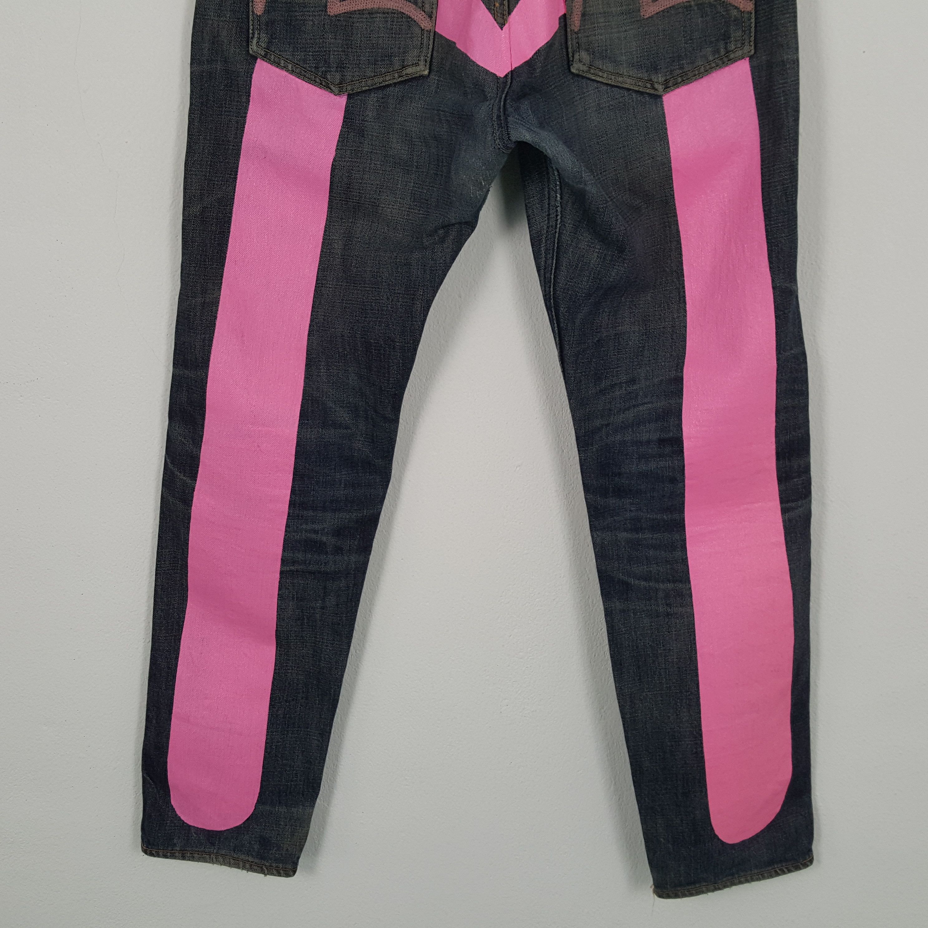Evisu EVISU Japanese Brand Streetwear Style Custom Daicock Jeans Size US 30 / EU 46 - 3 Thumbnail