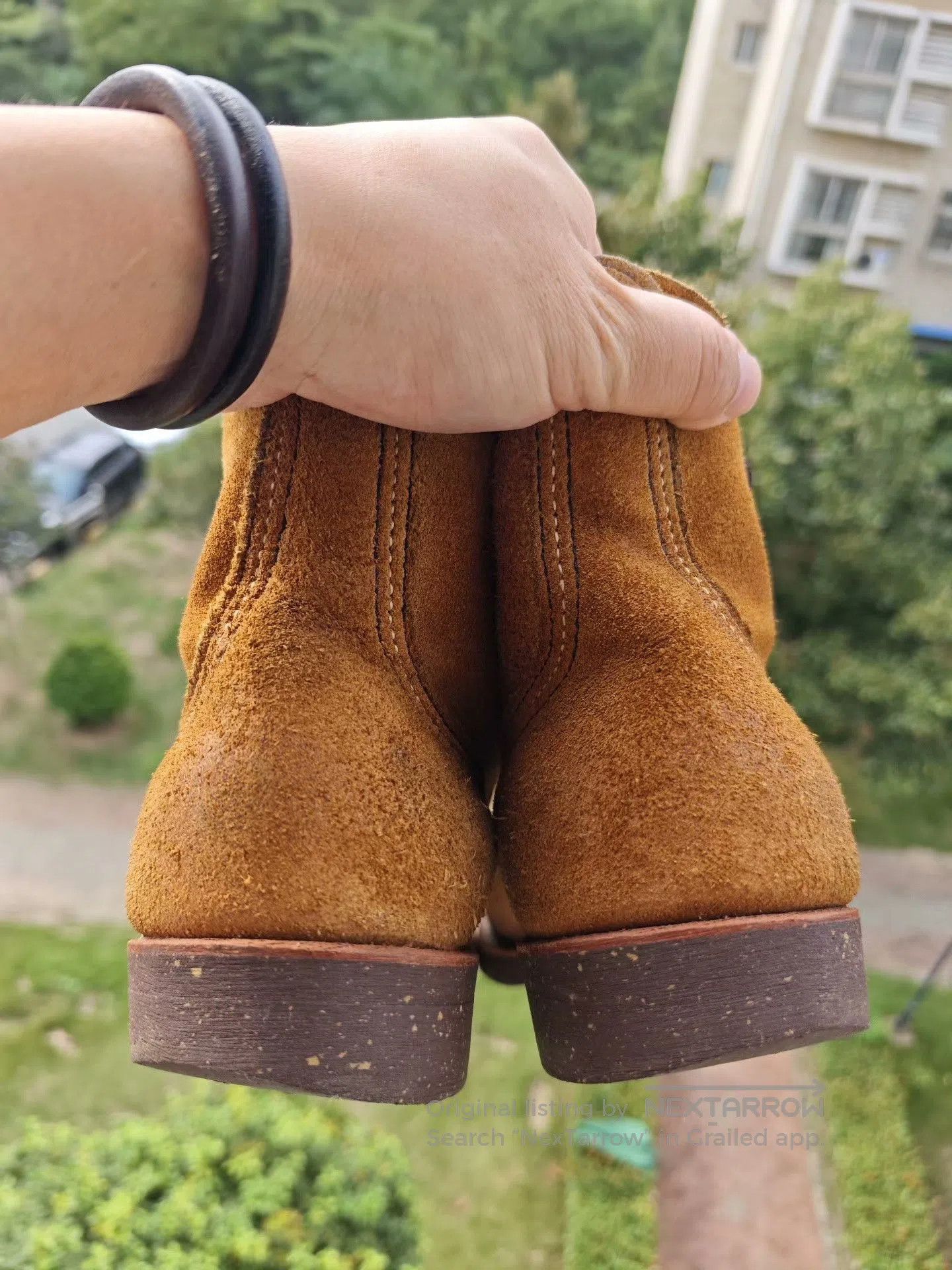 Red Wing Red Wing 8113 Suede Work Boots. Size US 8 / EU 41 - 5 Thumbnail