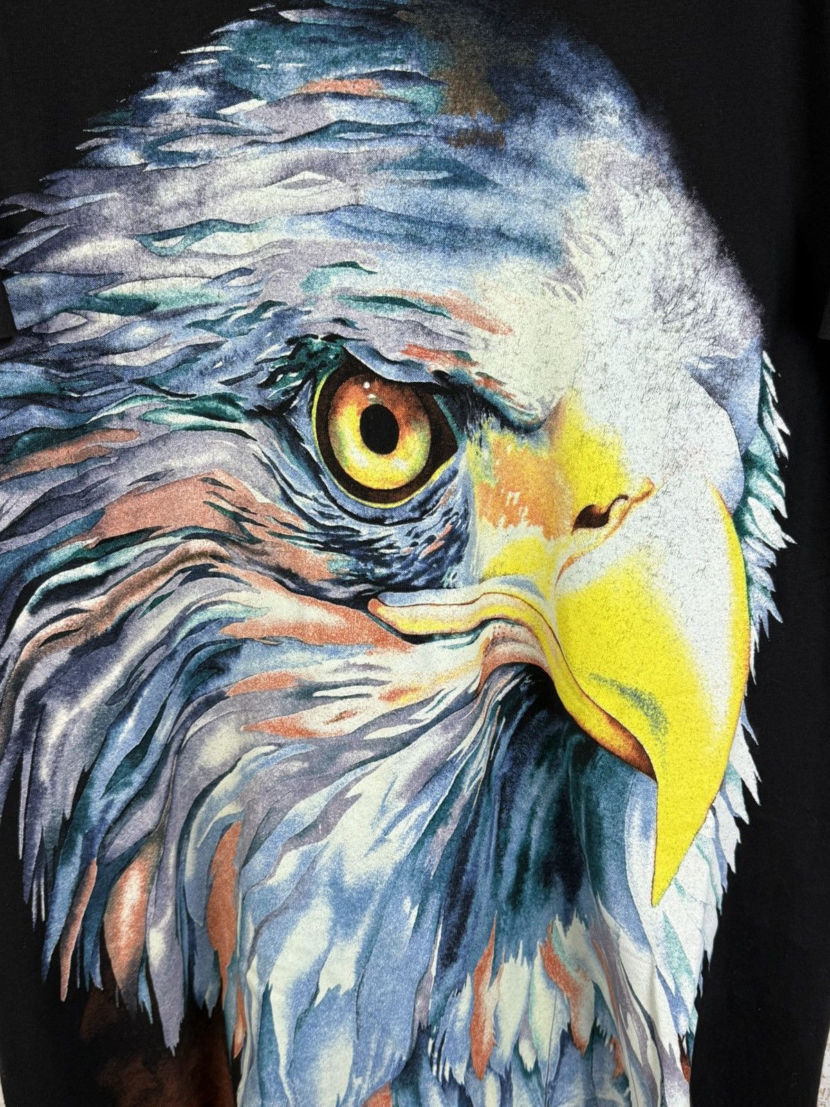 Vintage 90s Vintage Wild Oats Eagle Washington Allover AOP T-Shirt Size US L / EU 52-54 / 3 - 2 Thumbnail