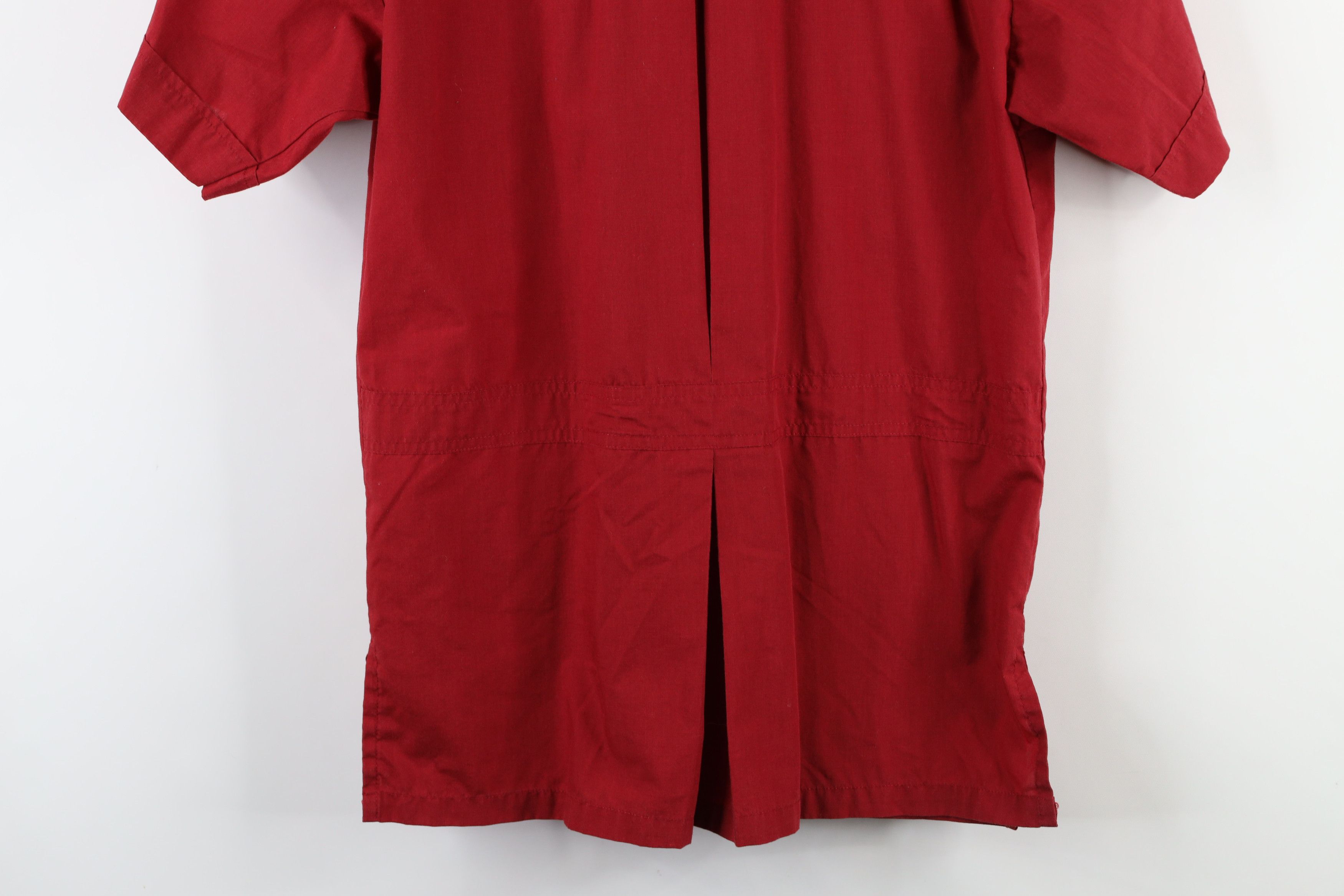 Vintage Vintage 90s Streetwear Military Safari Bush Button Shirt Red Size US S / EU 44-46 / 1 - 12 Thumbnail