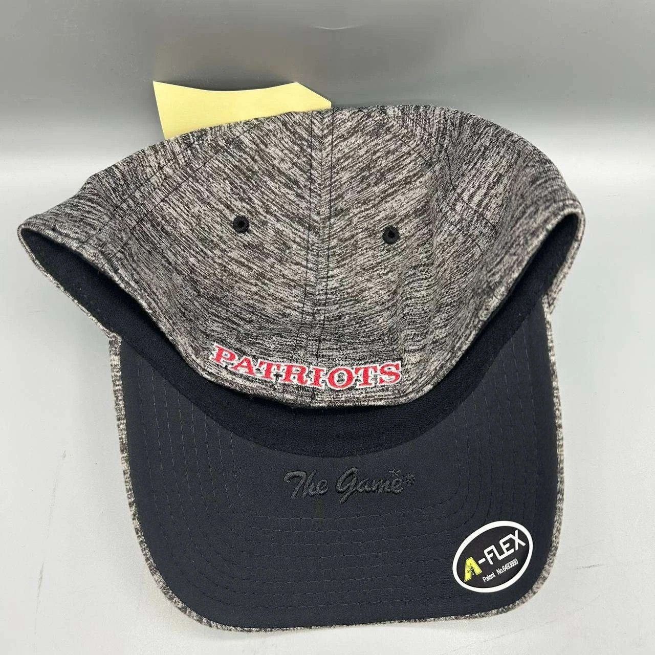 The Game Vintage OM Patriots Hat Men S-M Gray Stretch Fitted Cap New Size ONE SIZE - 4 Thumbnail