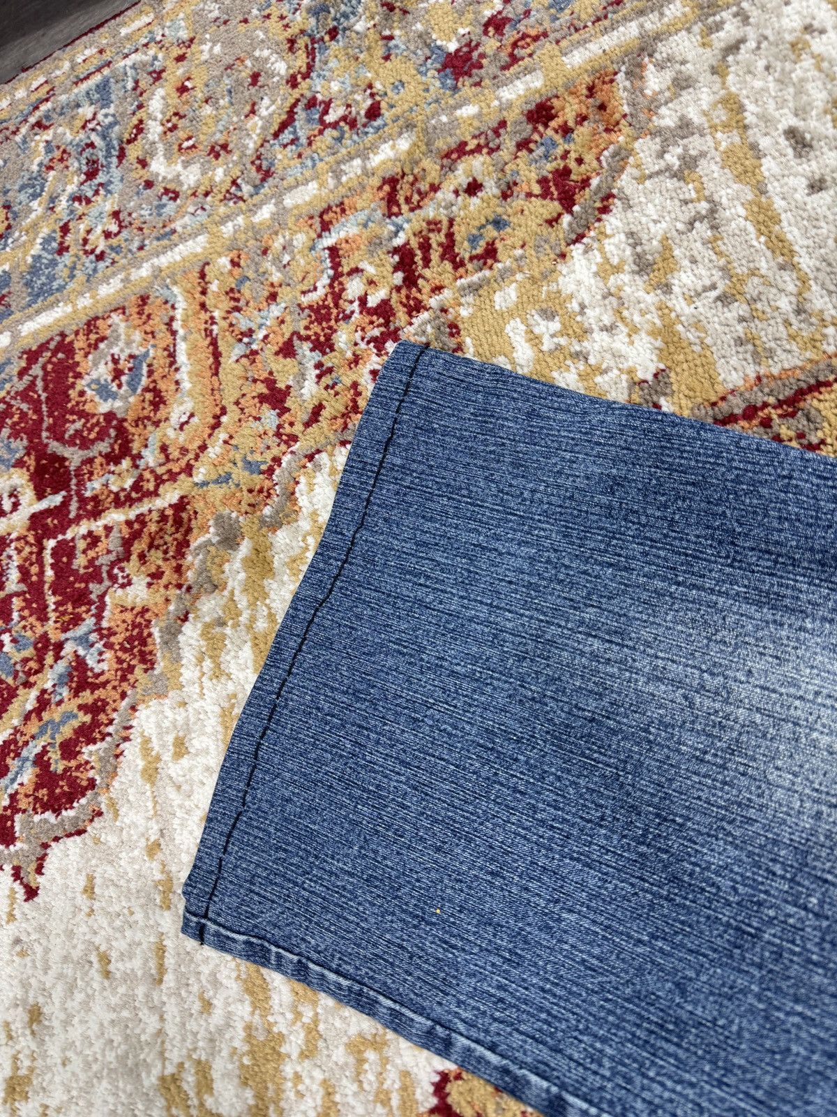 Japanese Brand ᶠᵃⁿᶜʸᵍᵘʸ Y2K Flared Denim Boootcut Flared Jeans Cargo Pant Size US 34 / EU 50 - 7 Thumbnail