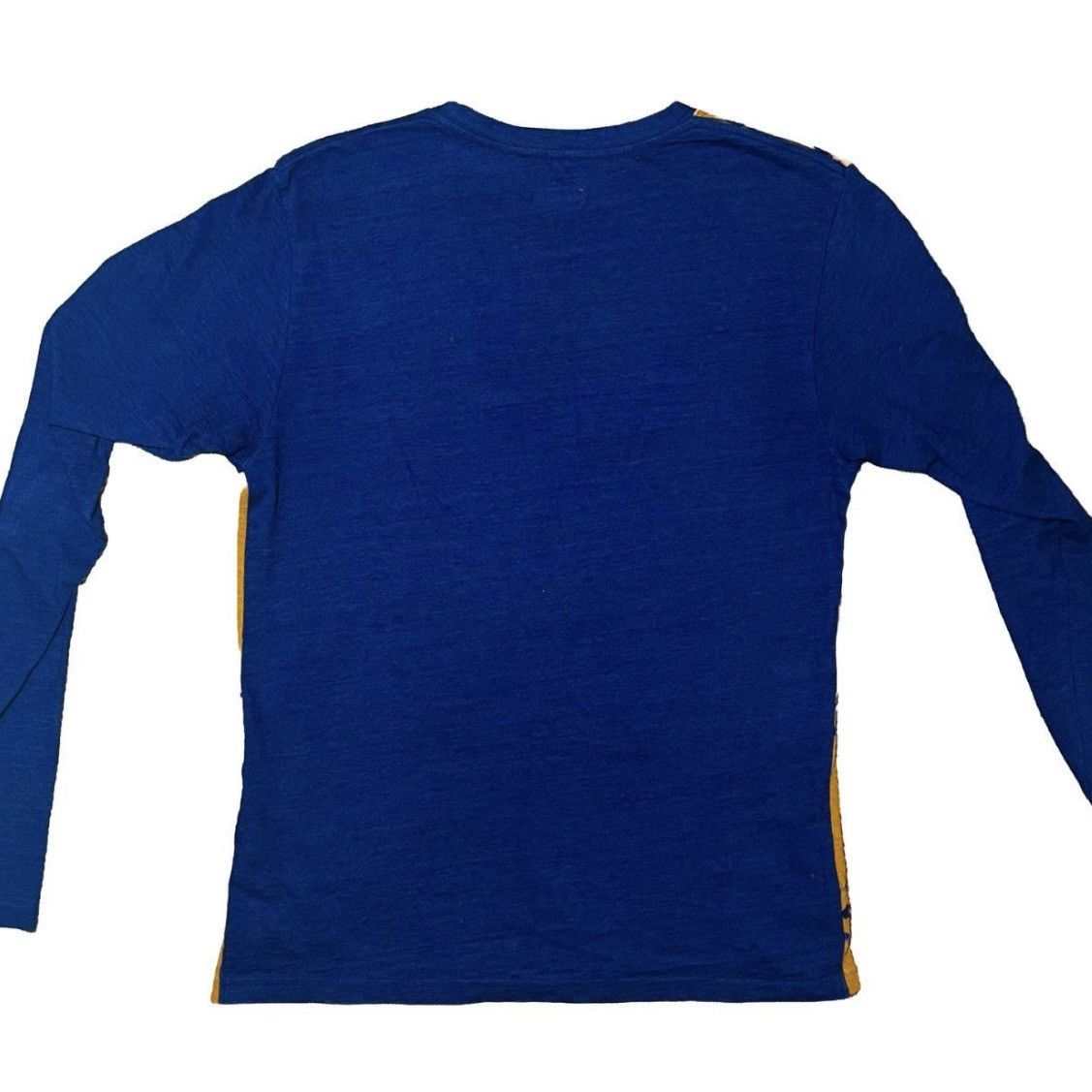 Kapital Kapital long-sleeve tee sweat mustard blue sashiko-style Size US S / EU 44-46 / 1 - 3 Thumbnail