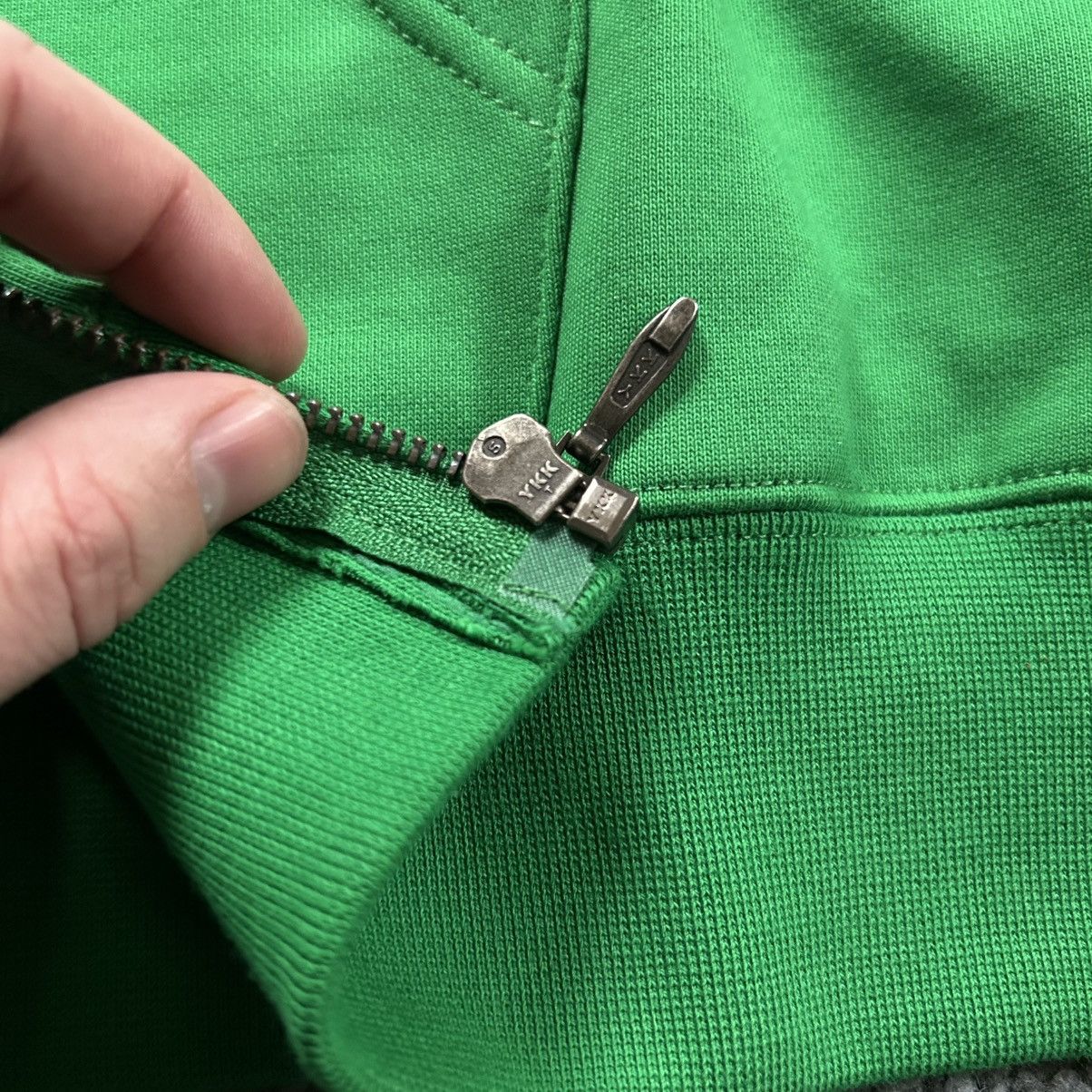 Bottega Veneta nul1.org (nu-14) slime green YKK full zip wide boxy cropped Size US L / EU 52-54 / 3 - 14 Thumbnail