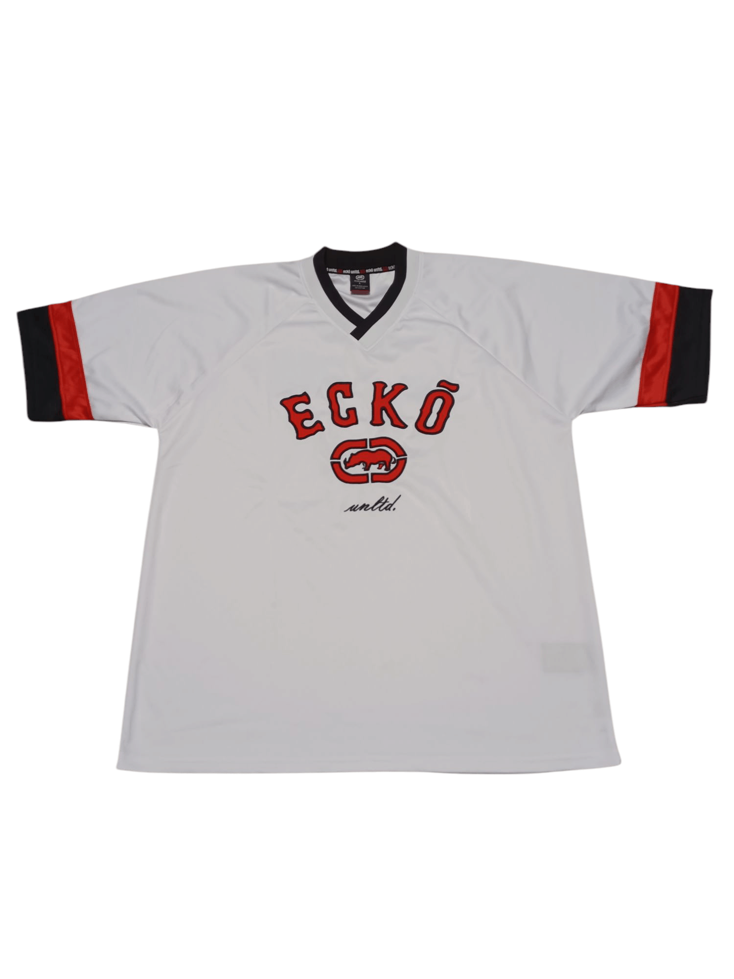 Ecko Unltd. ECKO UNLTD FIRE BIGLOGO EMBROIDERED OVERSIZED JERSEY TEE Size US L / EU 52-54 / 3 - 1 Thumbnail