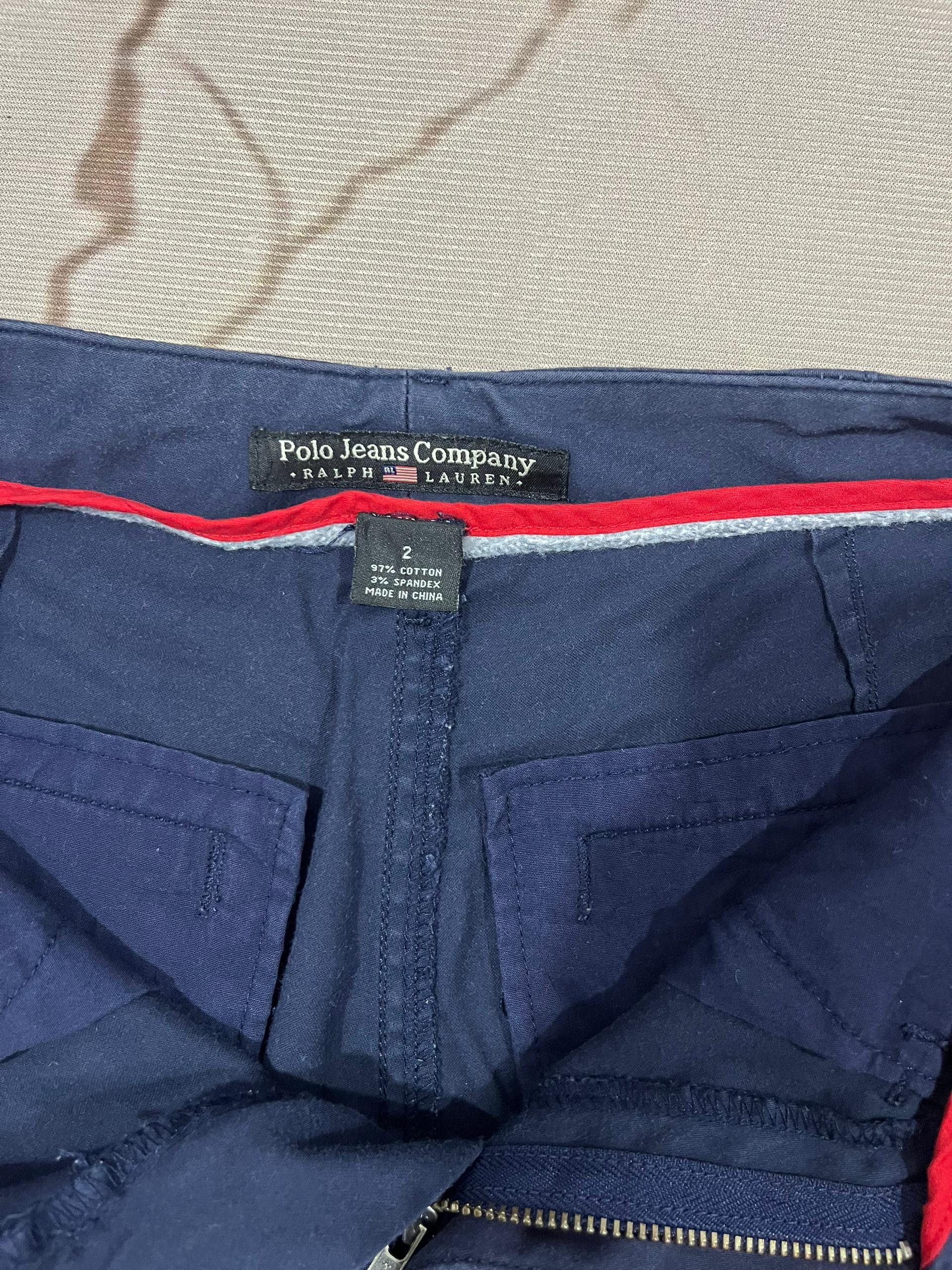 Ralph Lauren Polo Jeans Co Ralph Lauren Navy Chino Pants Size 27" / US 4 / IT 40 - 4 Thumbnail