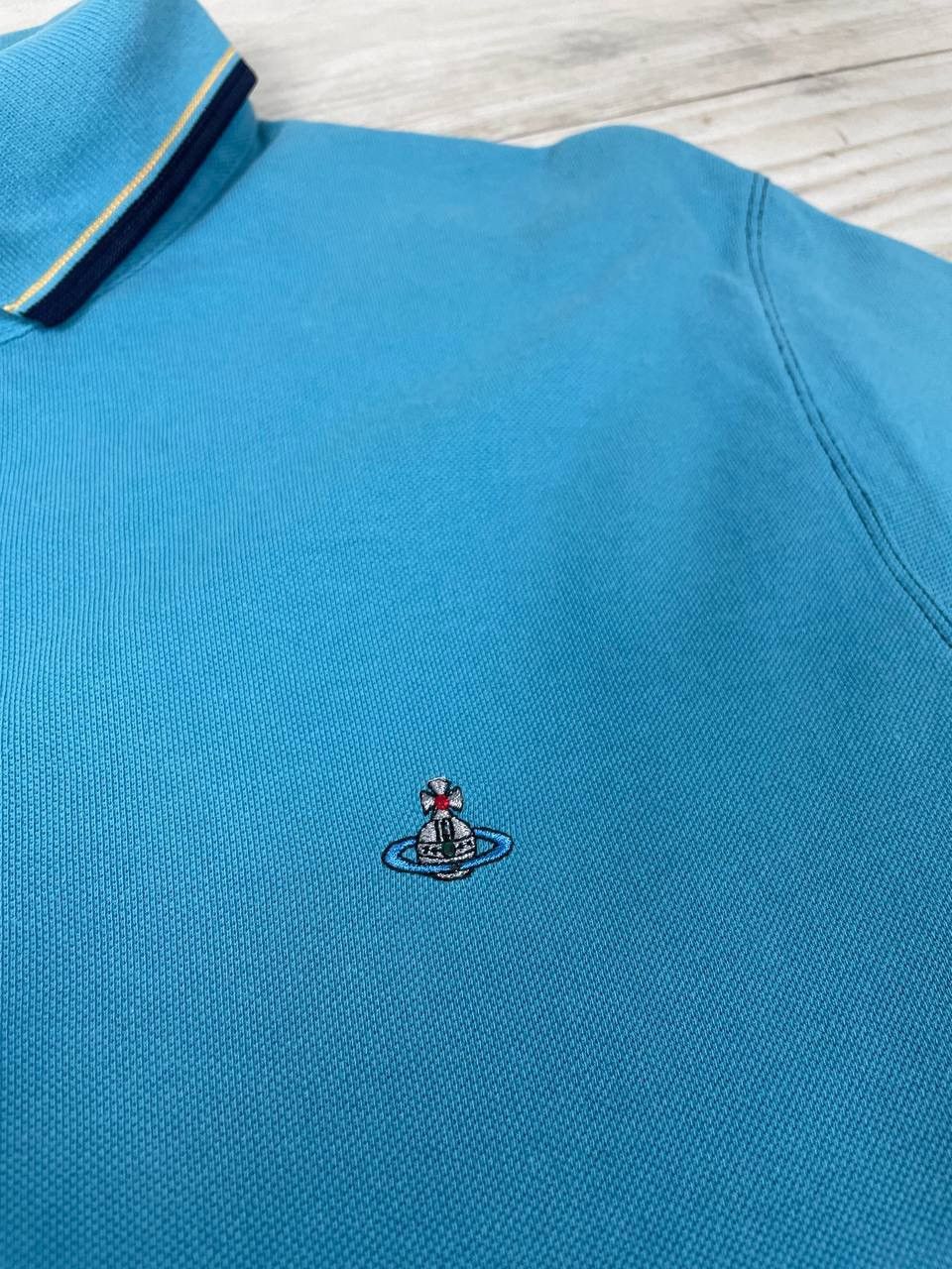Vivienne Westwood Vivienne Westwood Polo Shirt Logo Orb Basic Luxury Size US M / EU 48-50 / 2 - 10 Thumbnail