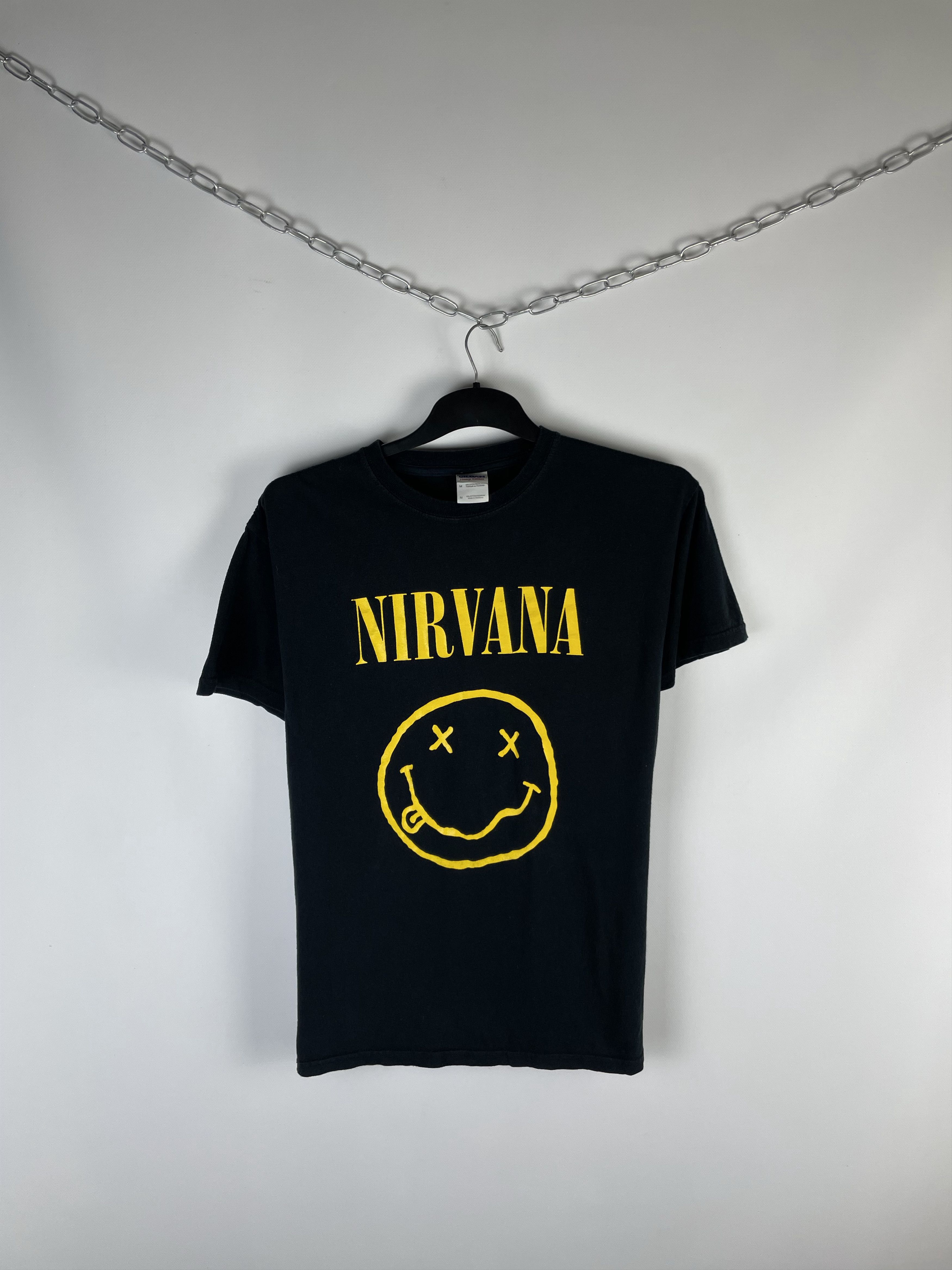 Band Tees Mens Vintage Nirvana T Shirt rock band tee Size US M / EU 48-50 / 2 - 1 Thumbnail