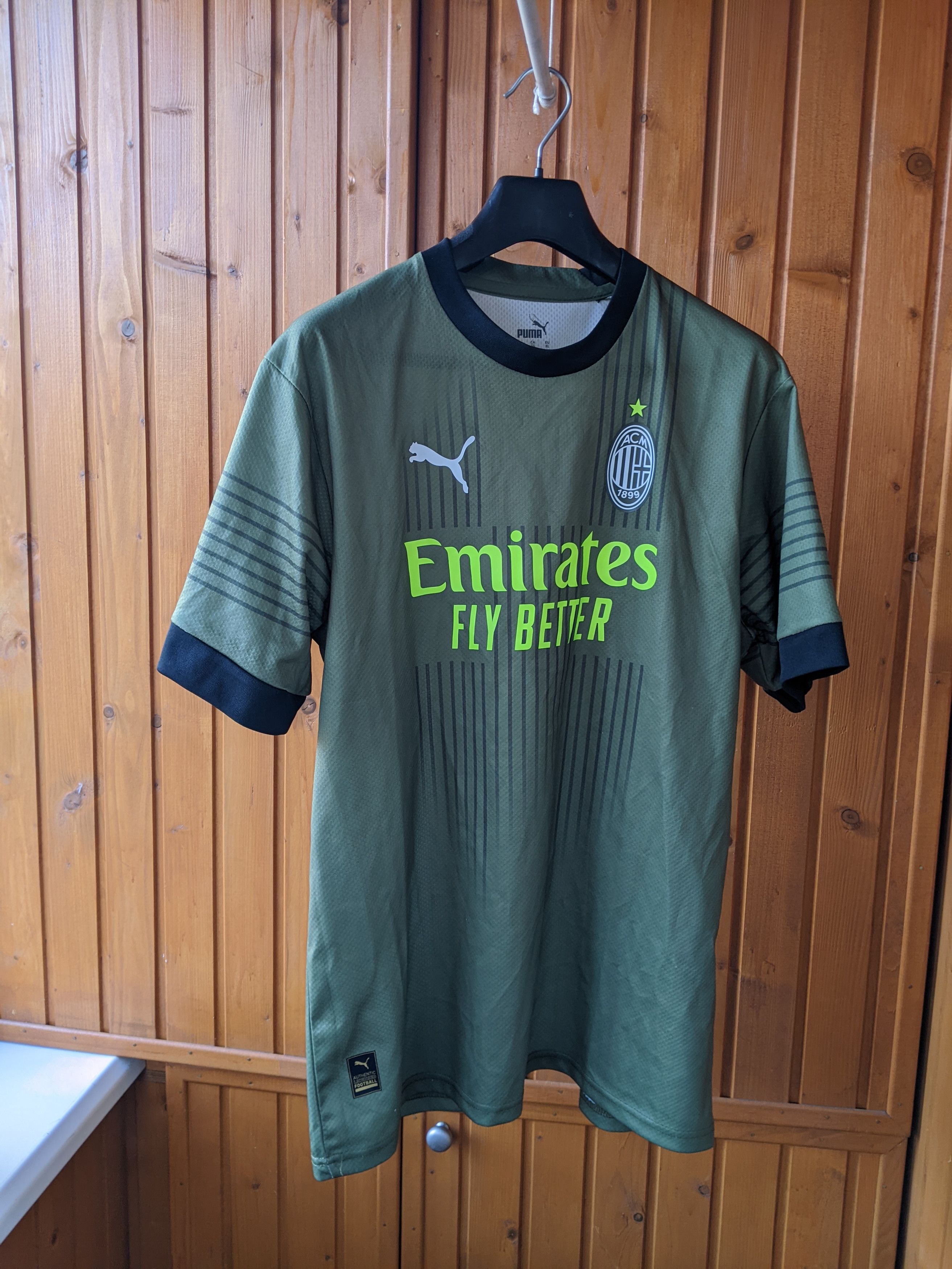 Puma Puma ACM Milan Fly Emirates Soccer Jersey 2022/2023 football Size US XL / EU 56 / 4 - 1 Thumbnail