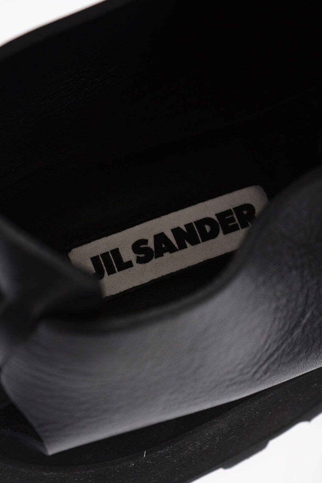Jil Sander og1mm0625 Leather Desert Booties in Black Size US 6 / EU 39 - 5 Thumbnail