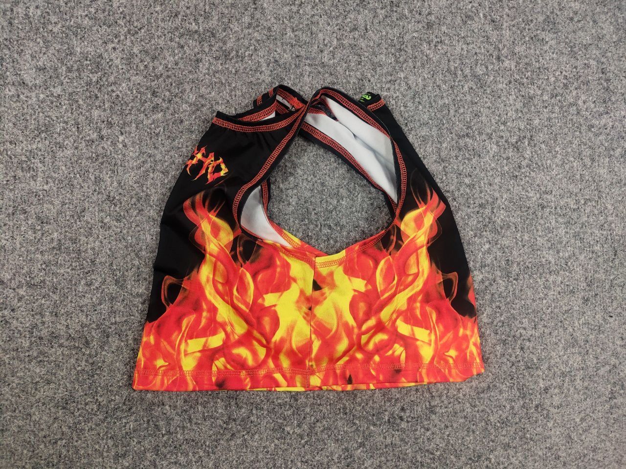 Jaded London Jaded London Design flame Racer Art tank top cropped Size M / US 6-8 / IT 42-44 - 8 Thumbnail