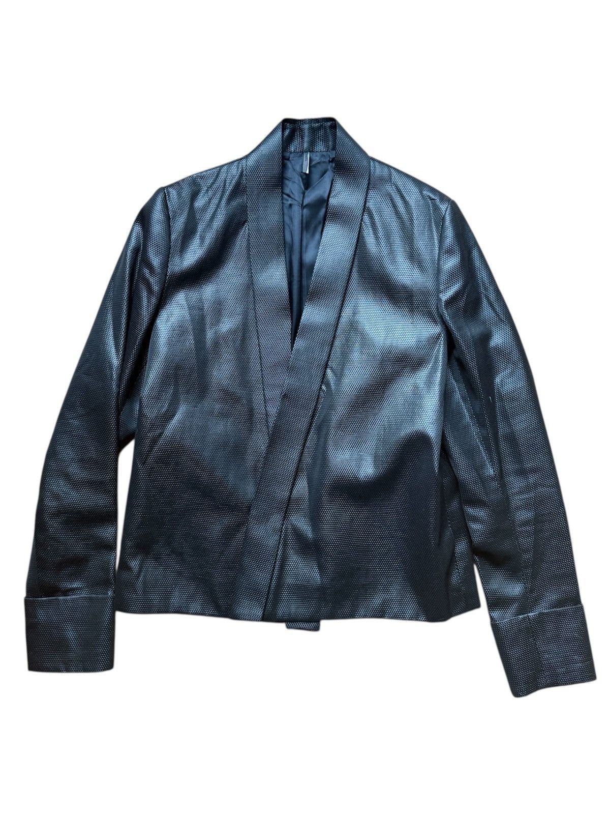 Dior A/W01 “Solitaire” Kimono Wrap Blazer by Hedi Slimane Size US S / EU 44-46 / 1 - 1 Thumbnail
