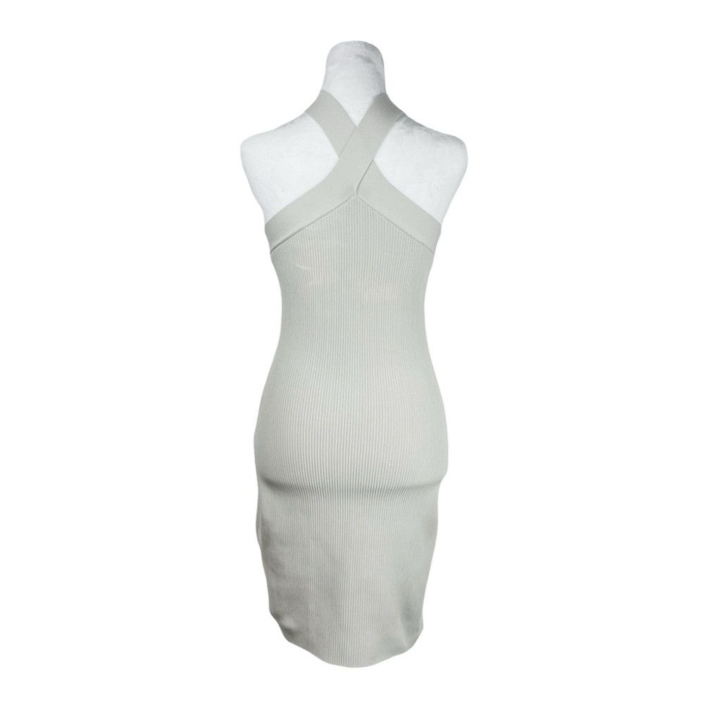 Other BABATON Women's Bodycon Ribbed Mini Dress Halter Neck M Size M / US 6-8 / IT 42-44 - 5 Thumbnail