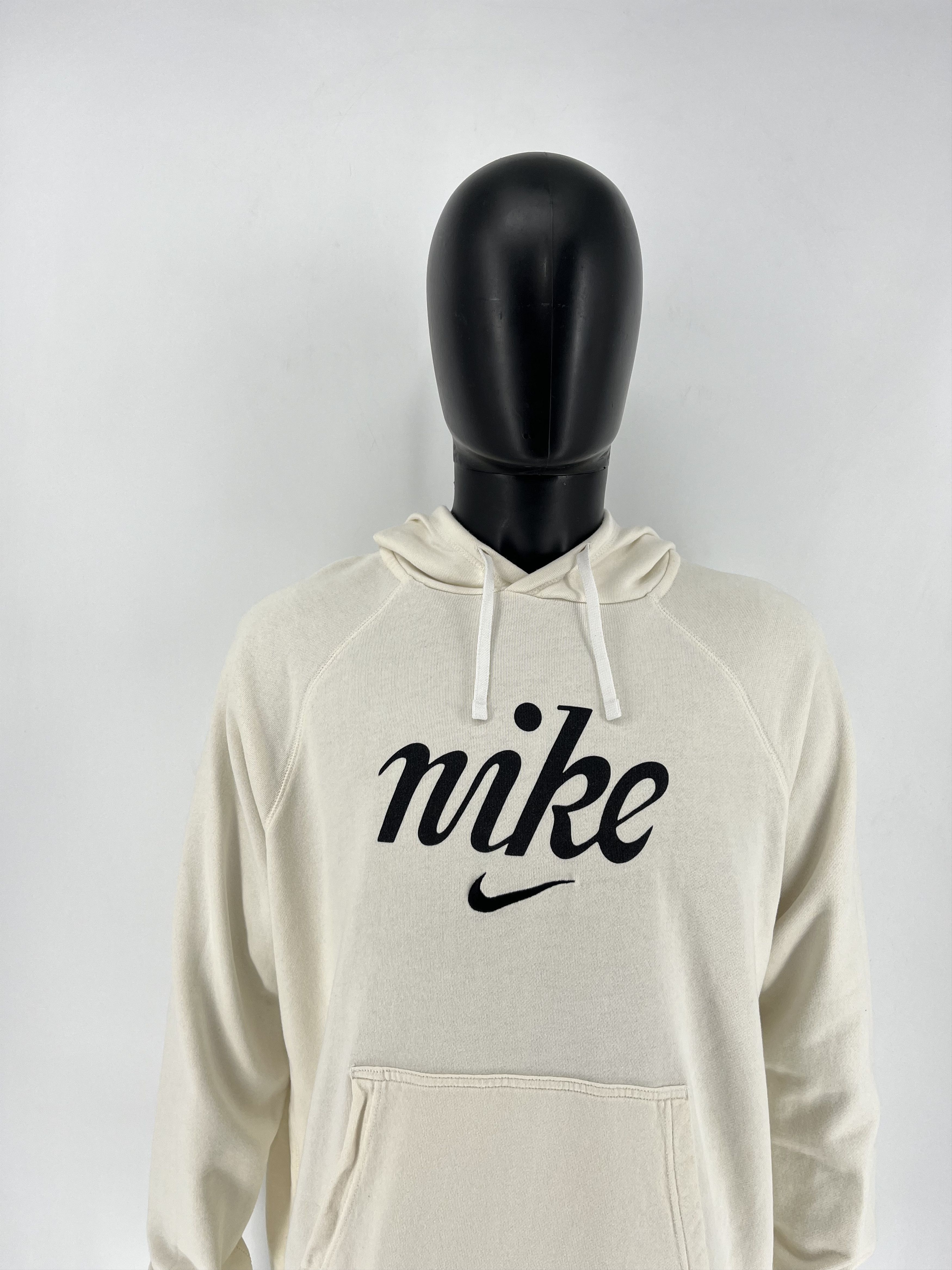 Nike Vintage Nike Double Logo Heavy Cotton Crew Neck Sweatshirt Size US XXL / EU 58 / 5 - 4 Thumbnail