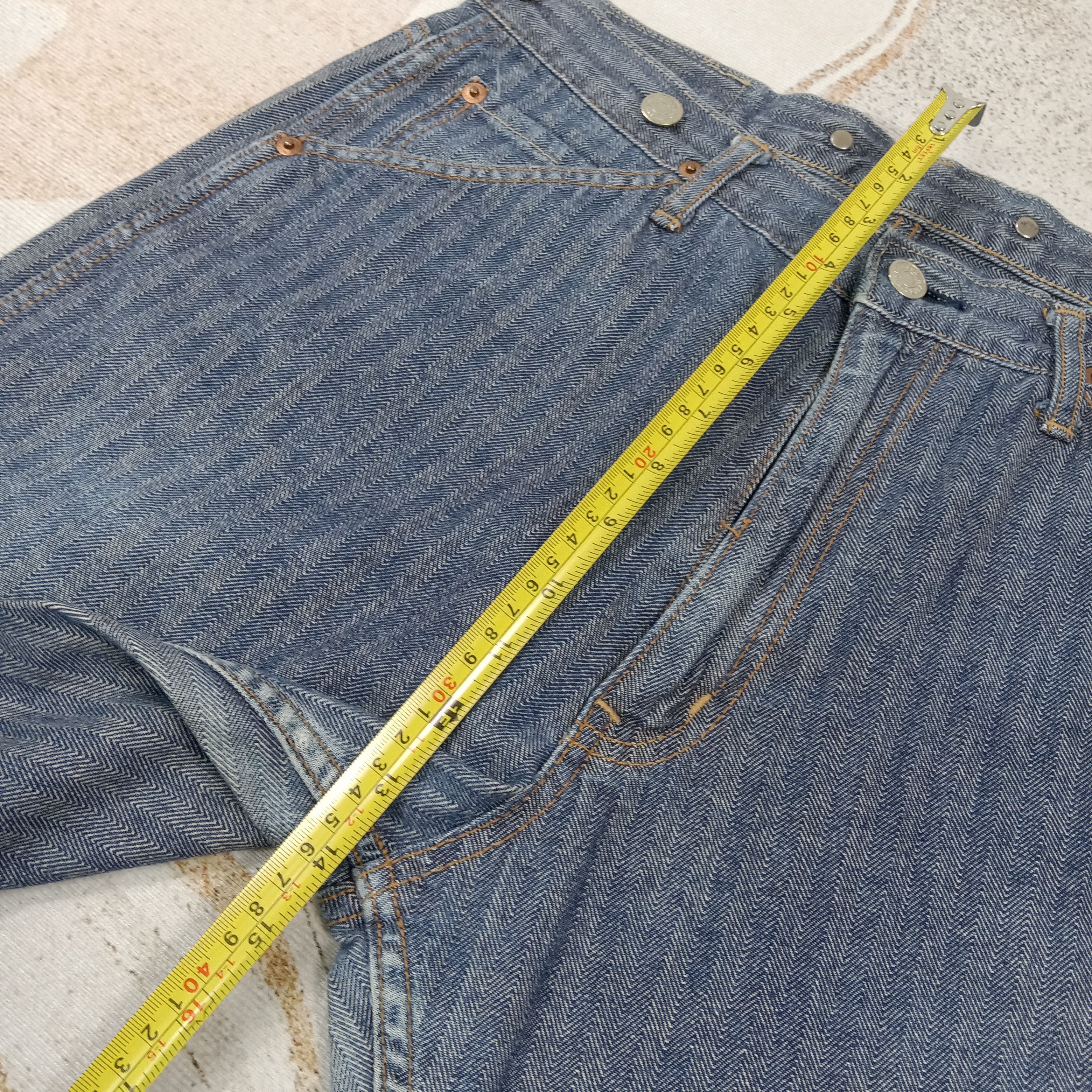 Hysteric Glamour Hysteric Glamour Kinky Stripes Denim Jeans C280N31 Size US 32 / EU 48 - 10 Thumbnail
