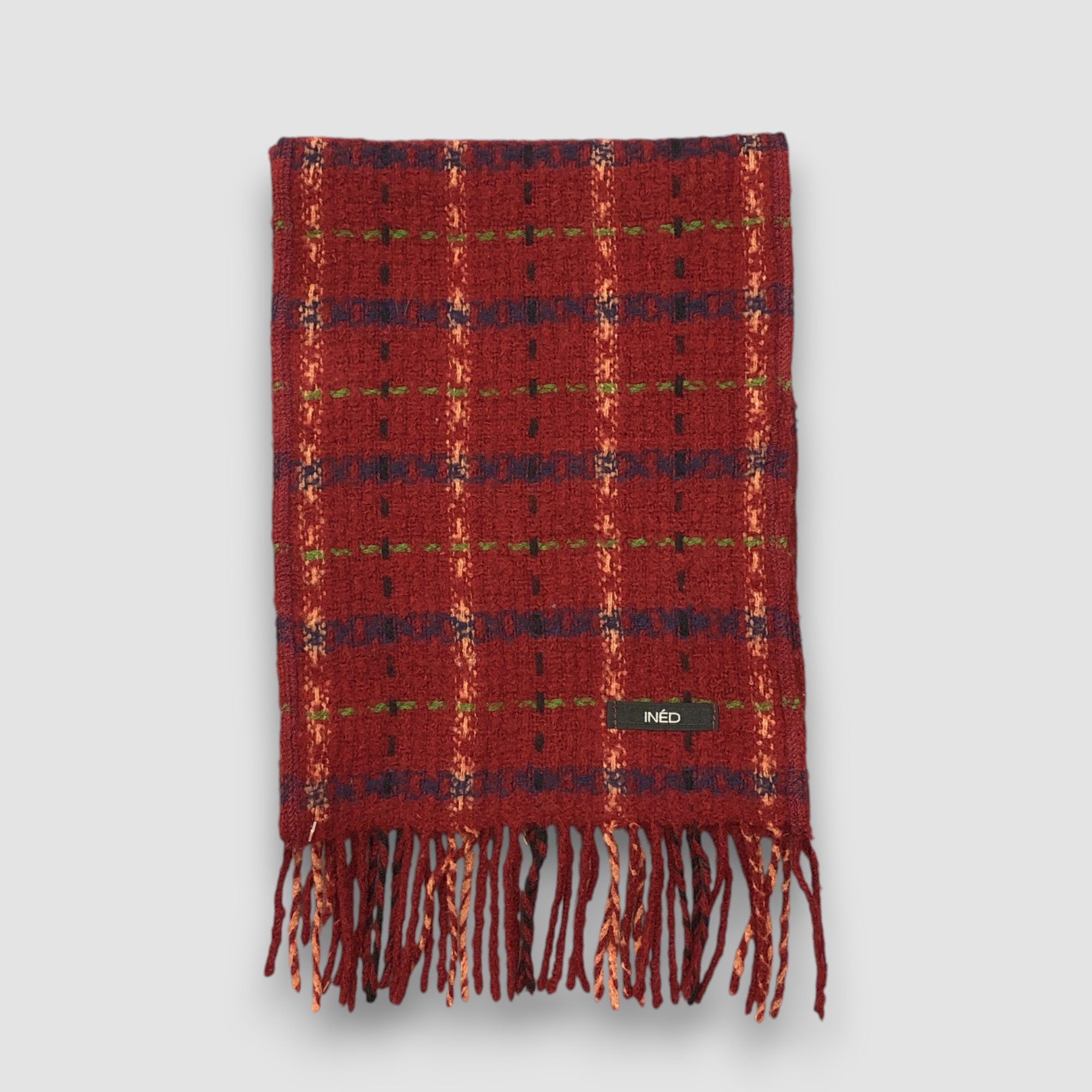 Yohji Yamamoto Vintage Yohji Yamamoto Scarf Muffler INED Winter Scarves Size ONE SIZE - 3 Thumbnail