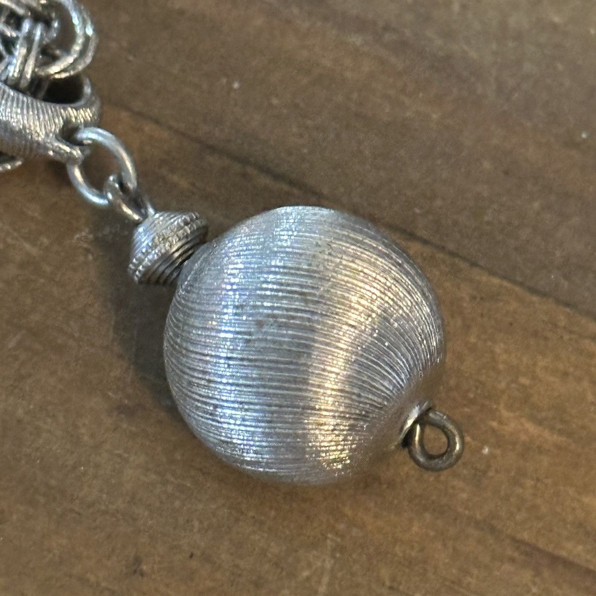 Monet Vintage Monet cable link ball pendant necklace Size ONE SIZE - 3 Thumbnail